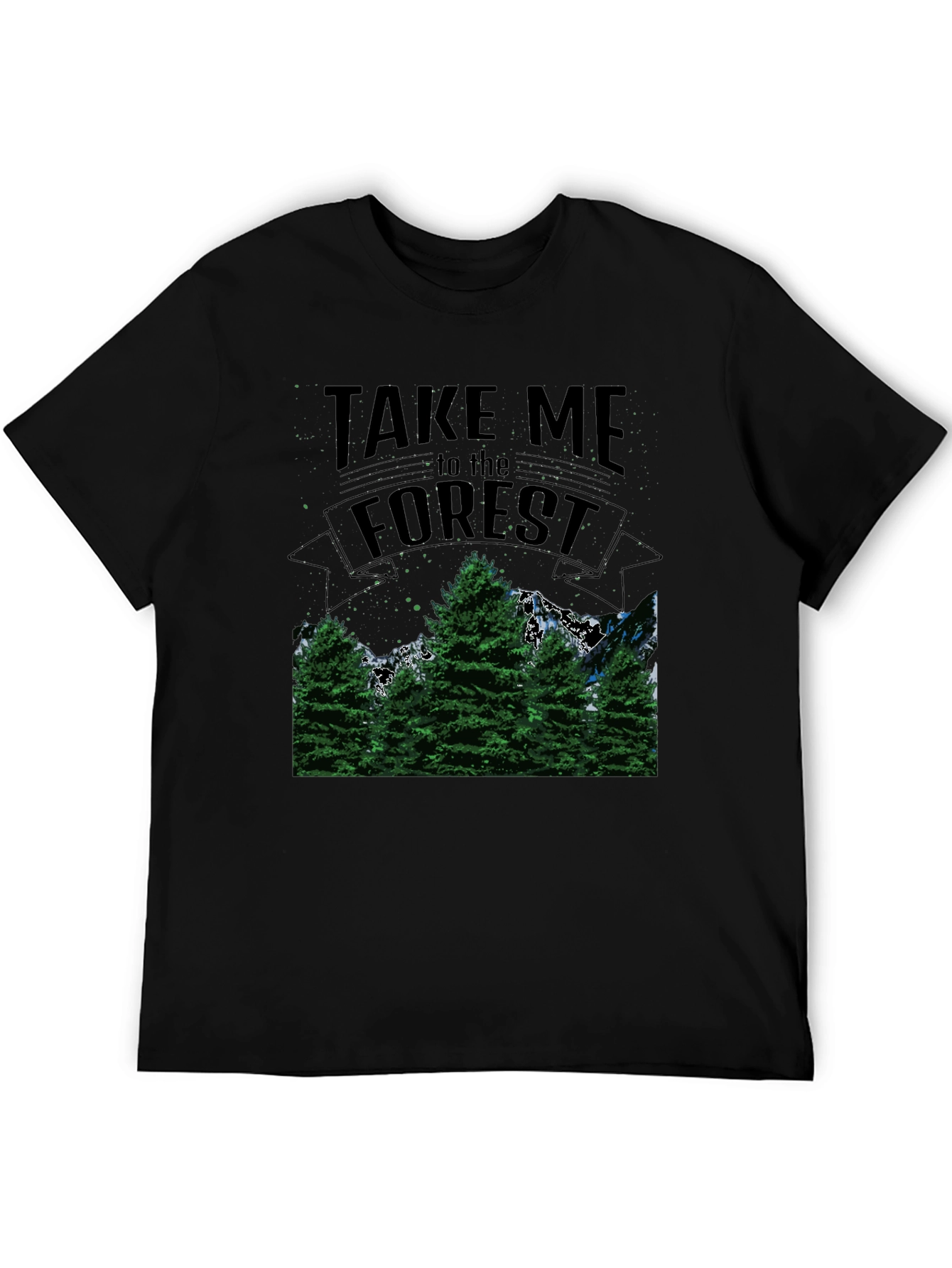 Nature Lover T-Shirt - Take Me to the Forest Graphic Tee