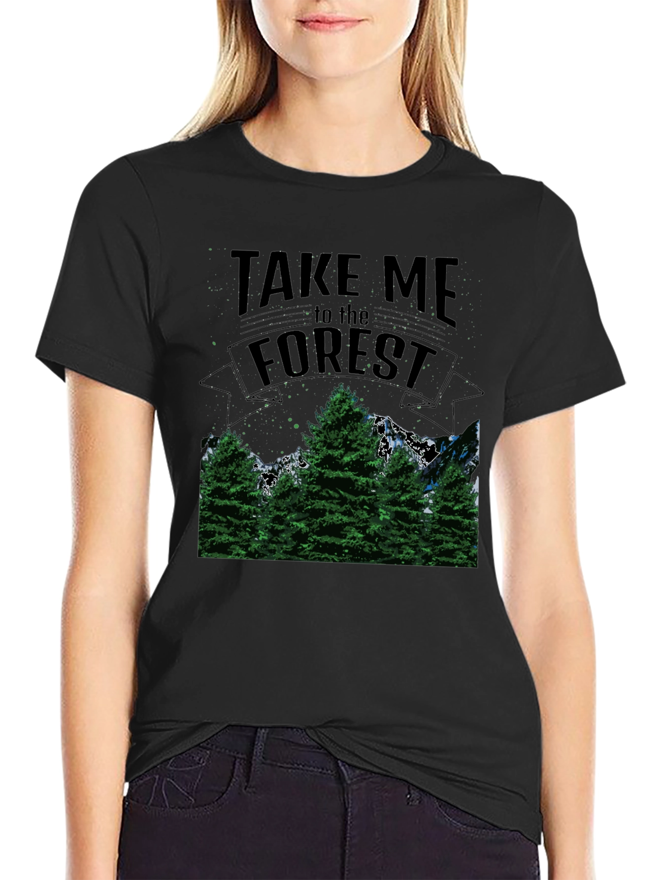 Nature Lover T-Shirt - Take Me to the Forest Graphic Tee