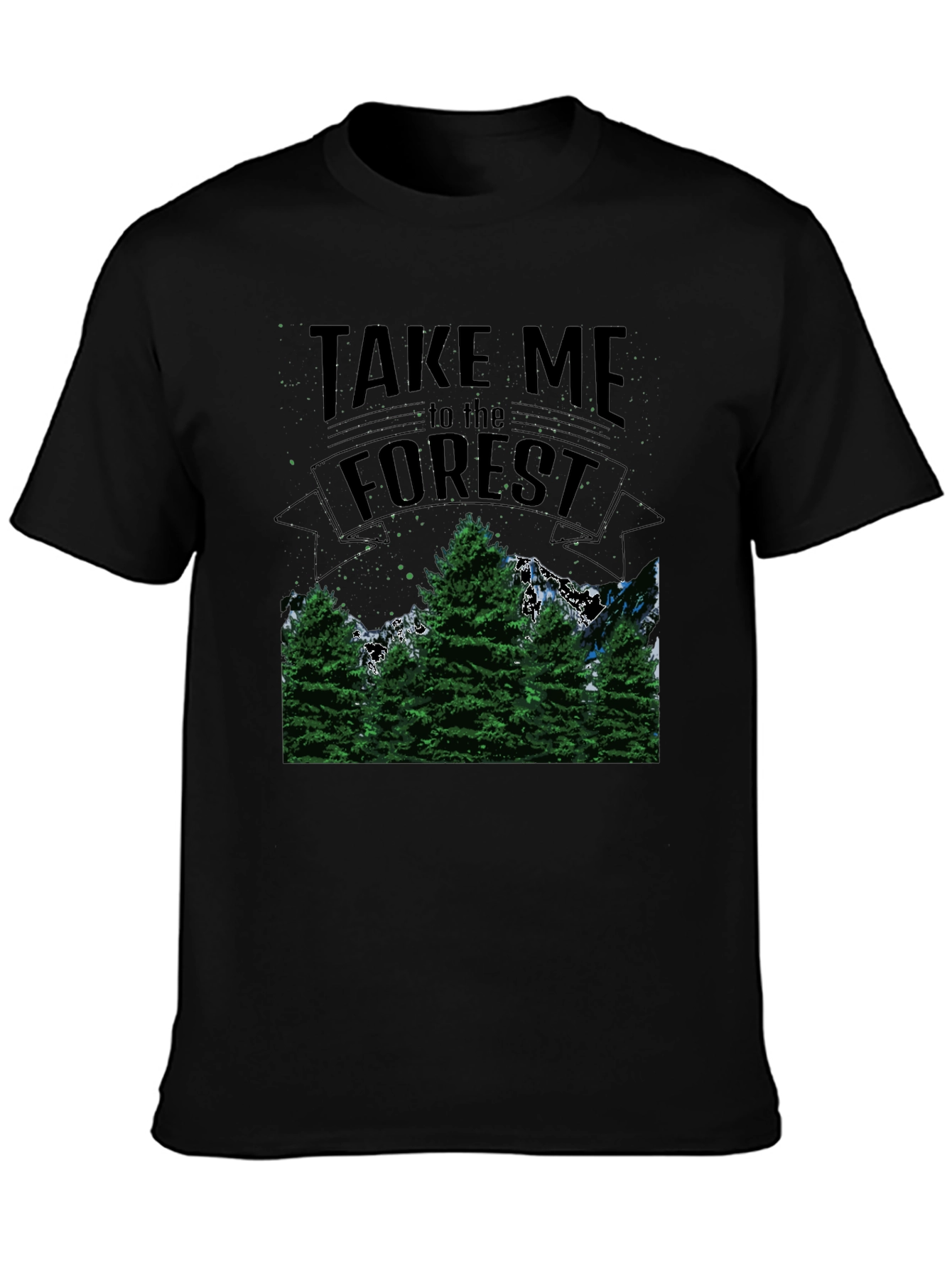 Nature Lover T-Shirt - Take Me to the Forest Graphic Tee