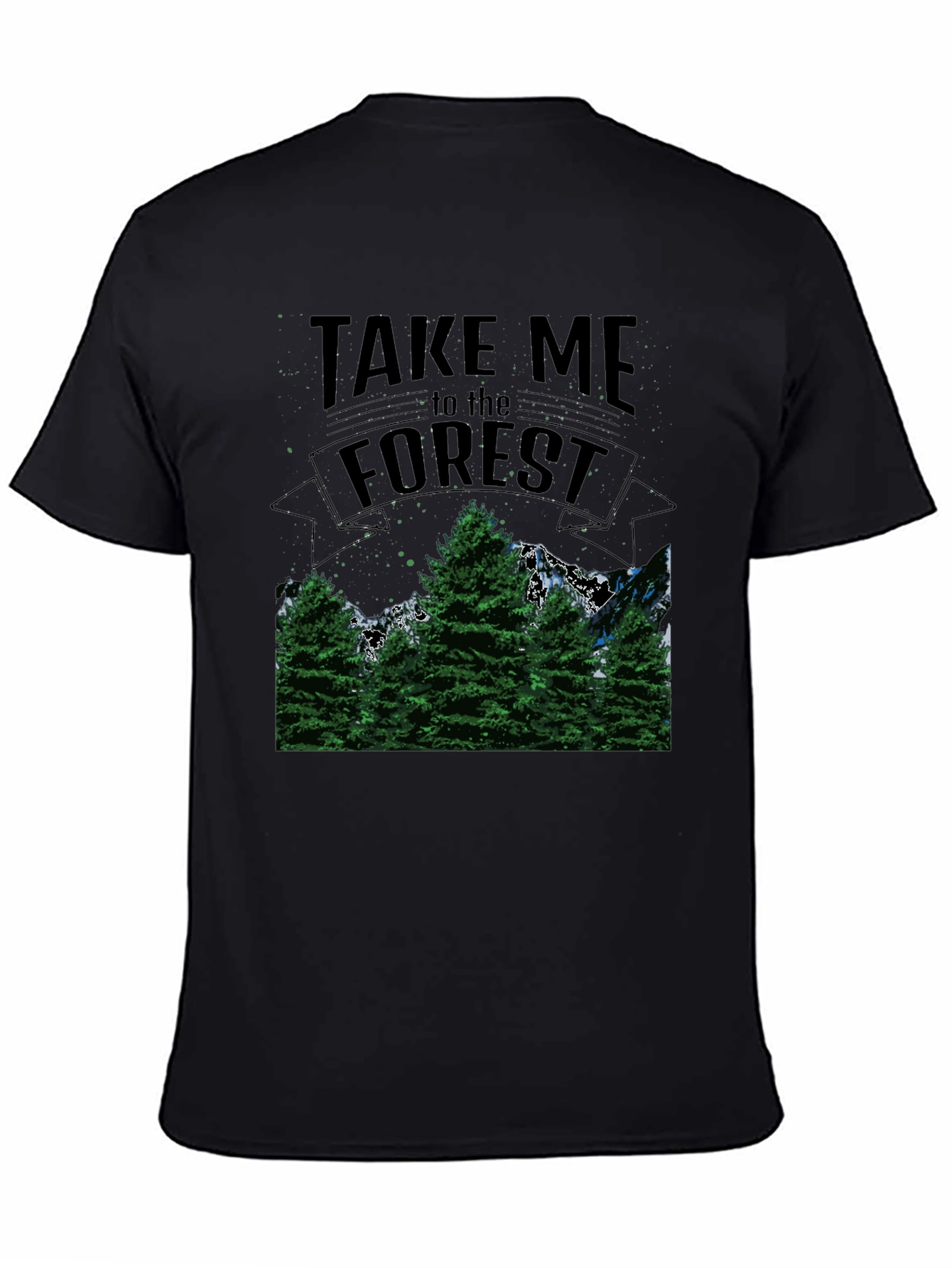 Nature Lover T-Shirt - Take Me to the Forest Graphic Tee