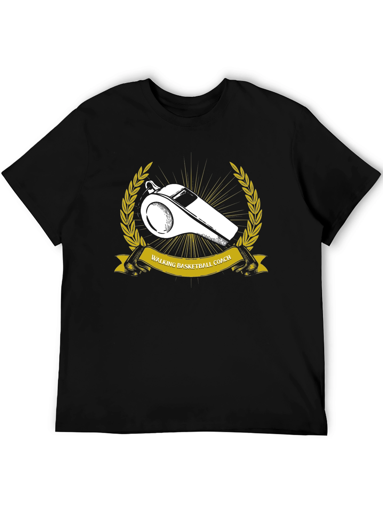 Walking Basketball Coach Graphic Tee