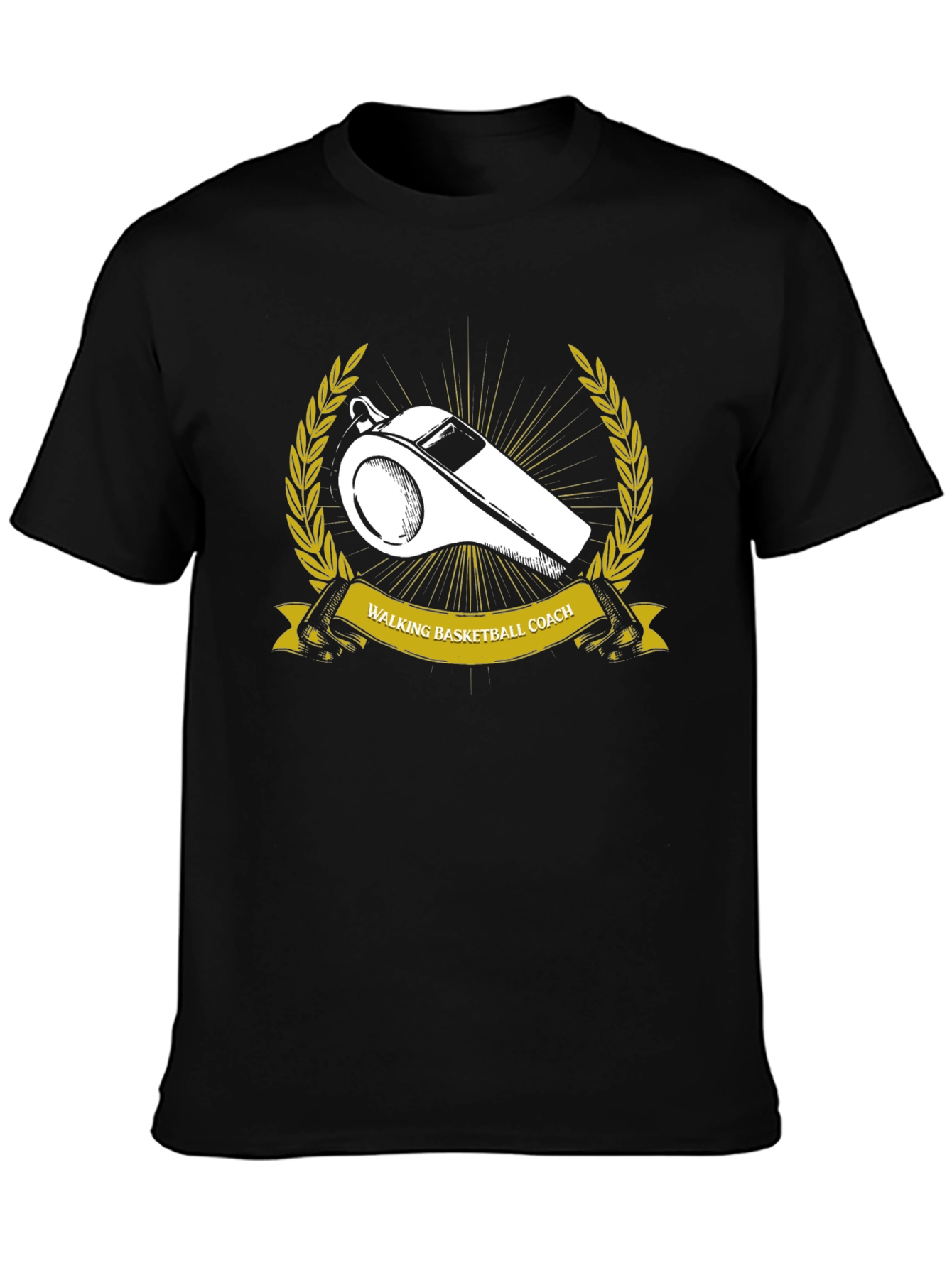 Walking Basketball Coach Graphic Tee