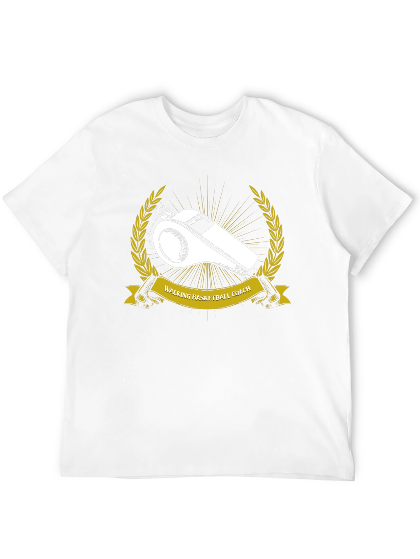 Walking Basketball Coach Graphic Tee