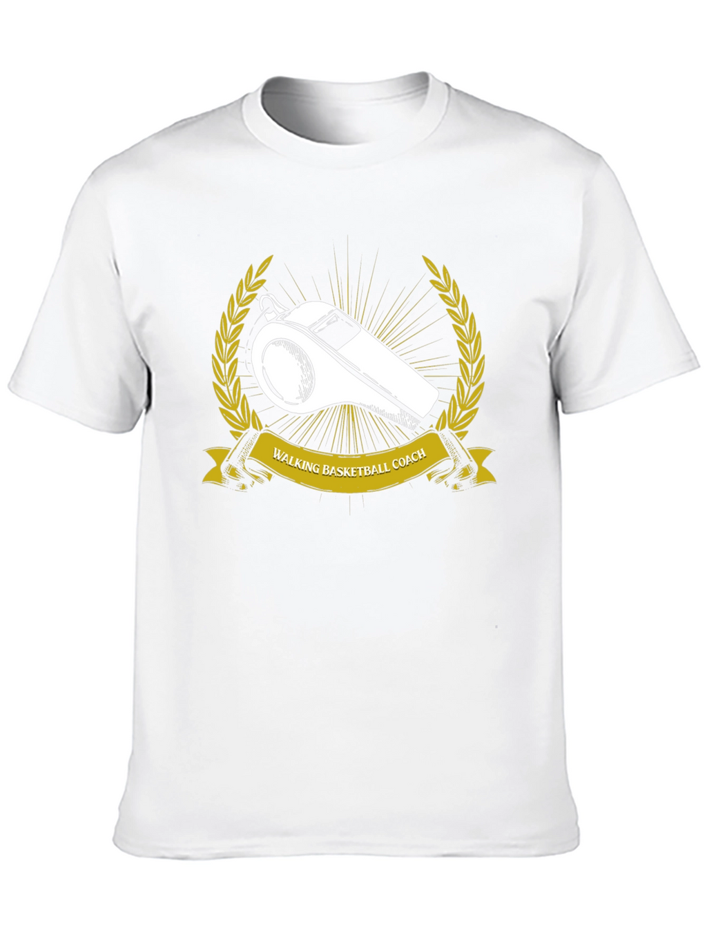 Walking Basketball Coach Graphic Tee