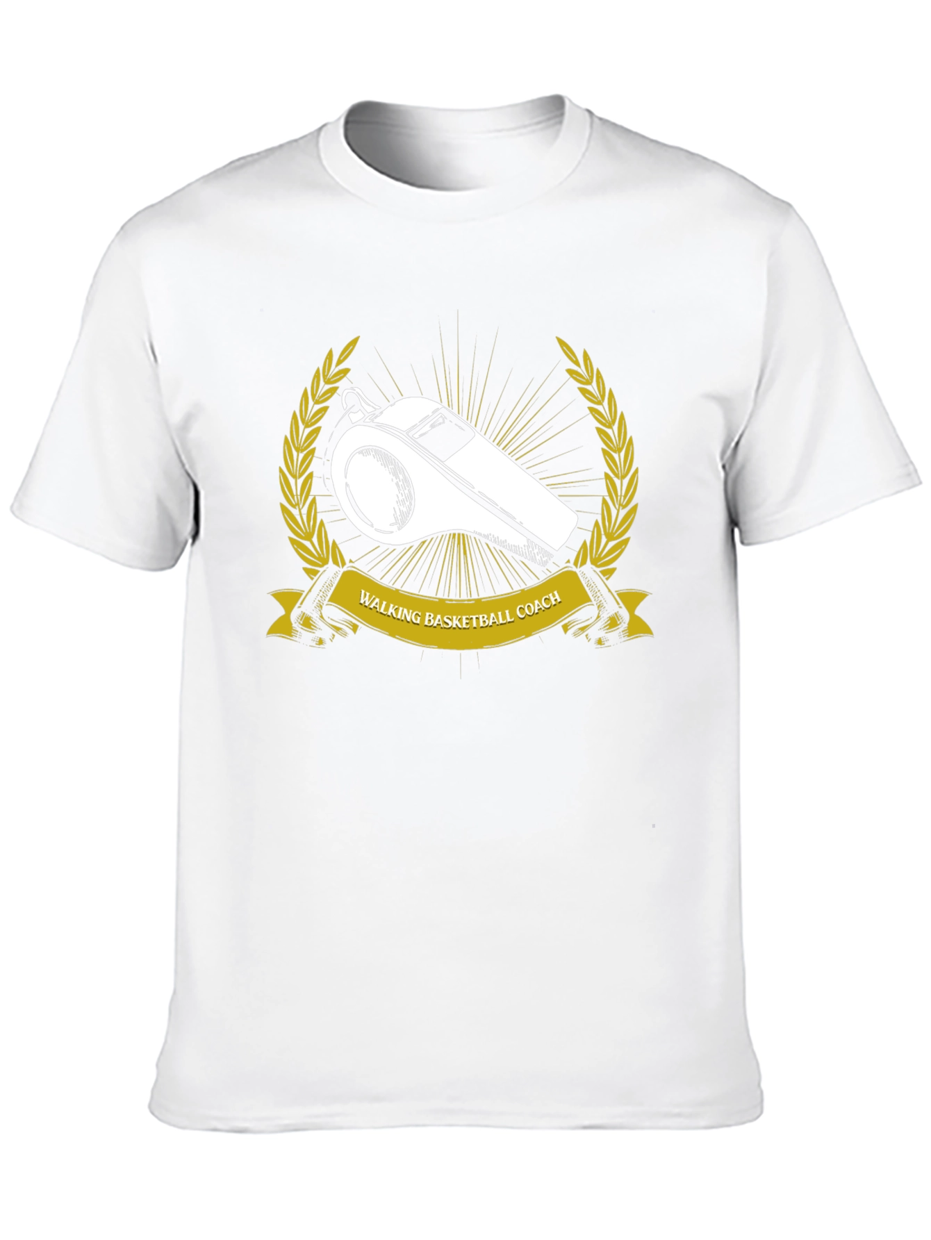 Walking Basketball Coach Graphic Tee