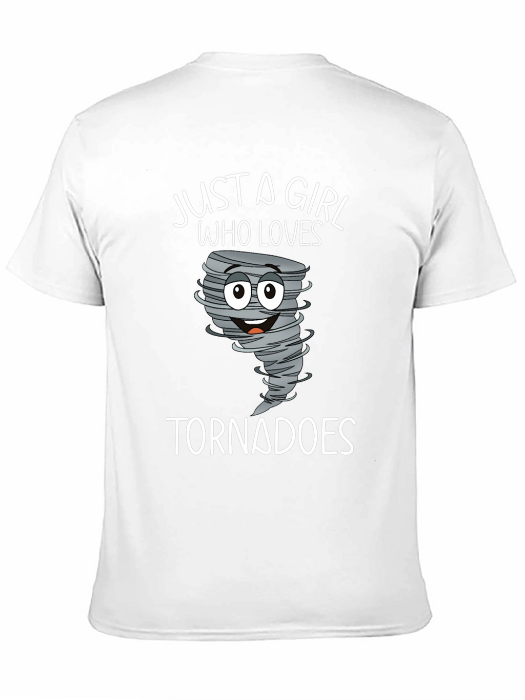 Just a Girl Who Loves Tornadoes T-Shirt