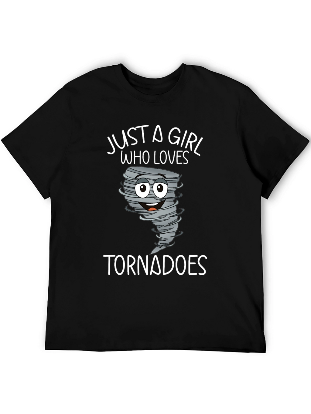 Just a Girl Who Loves Tornadoes T-Shirt