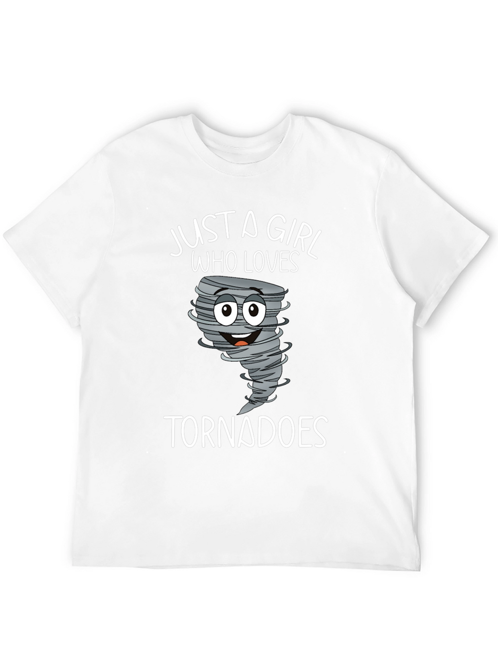 Just a Girl Who Loves Tornadoes T-Shirt