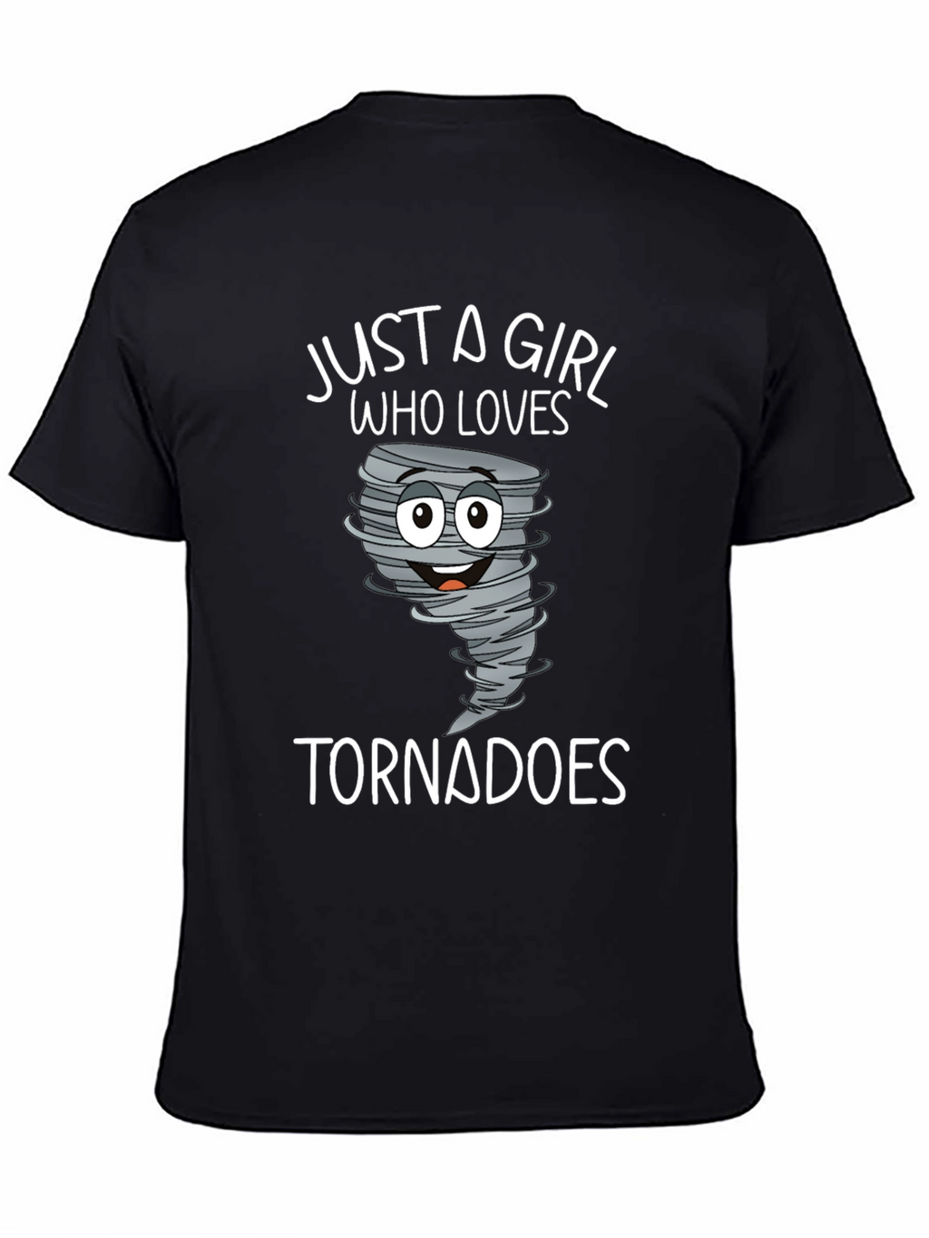Just a Girl Who Loves Tornadoes T-Shirt