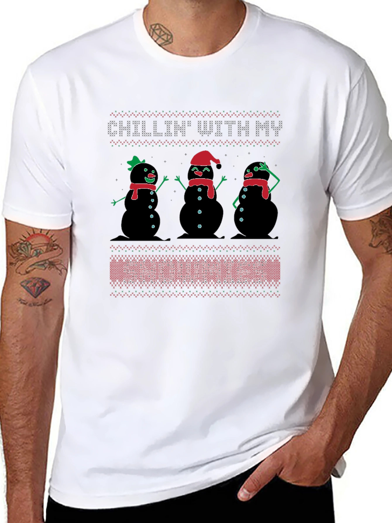 Chillin With My Snowmies T-Shirt
