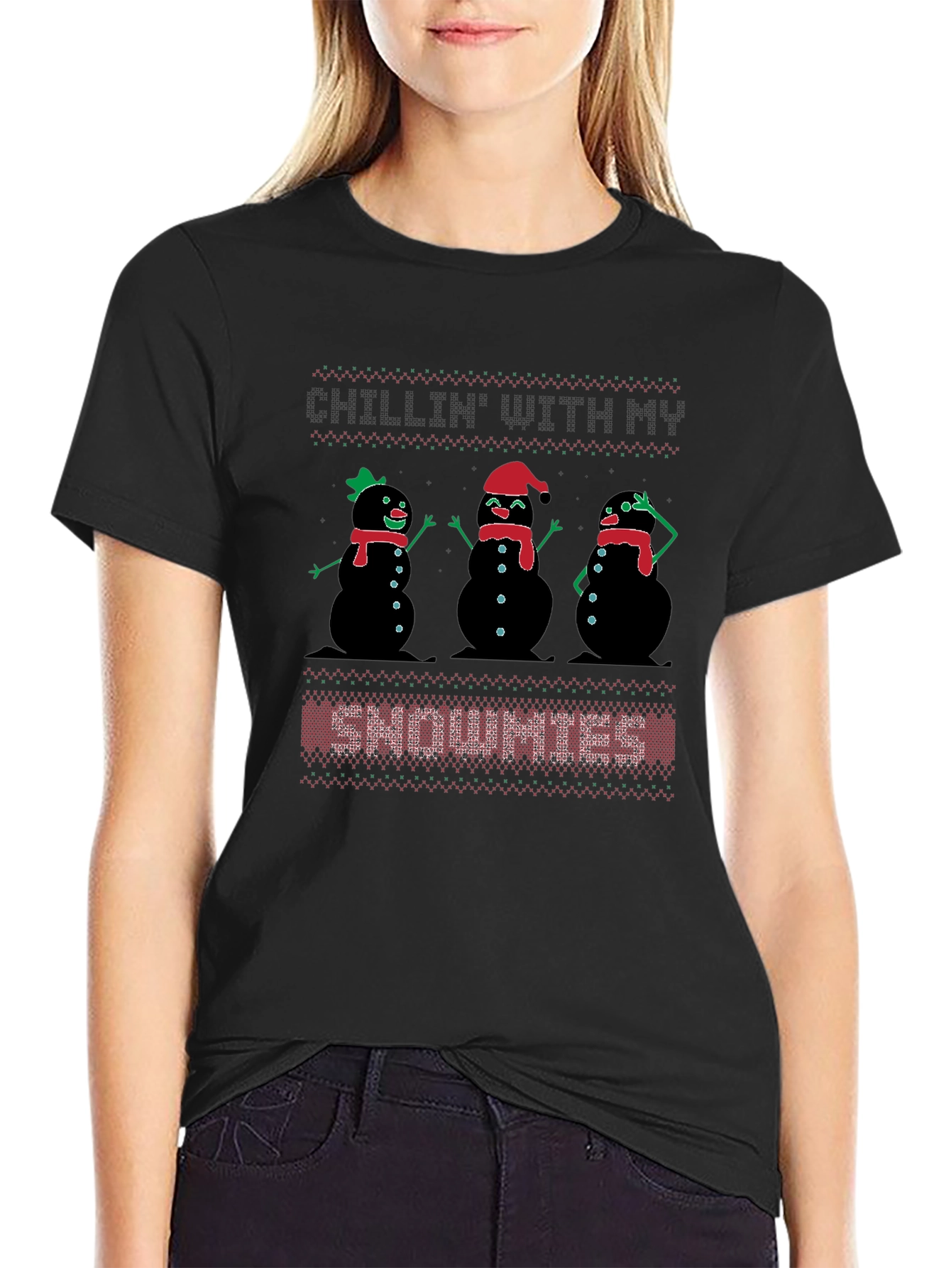 Chillin With My Snowmies T-Shirt