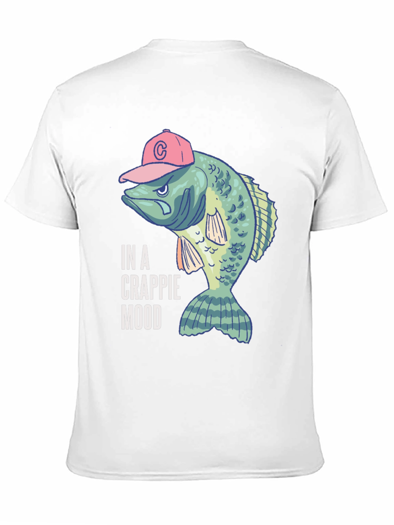 In a Crappie Mood Fishing T-Shirt