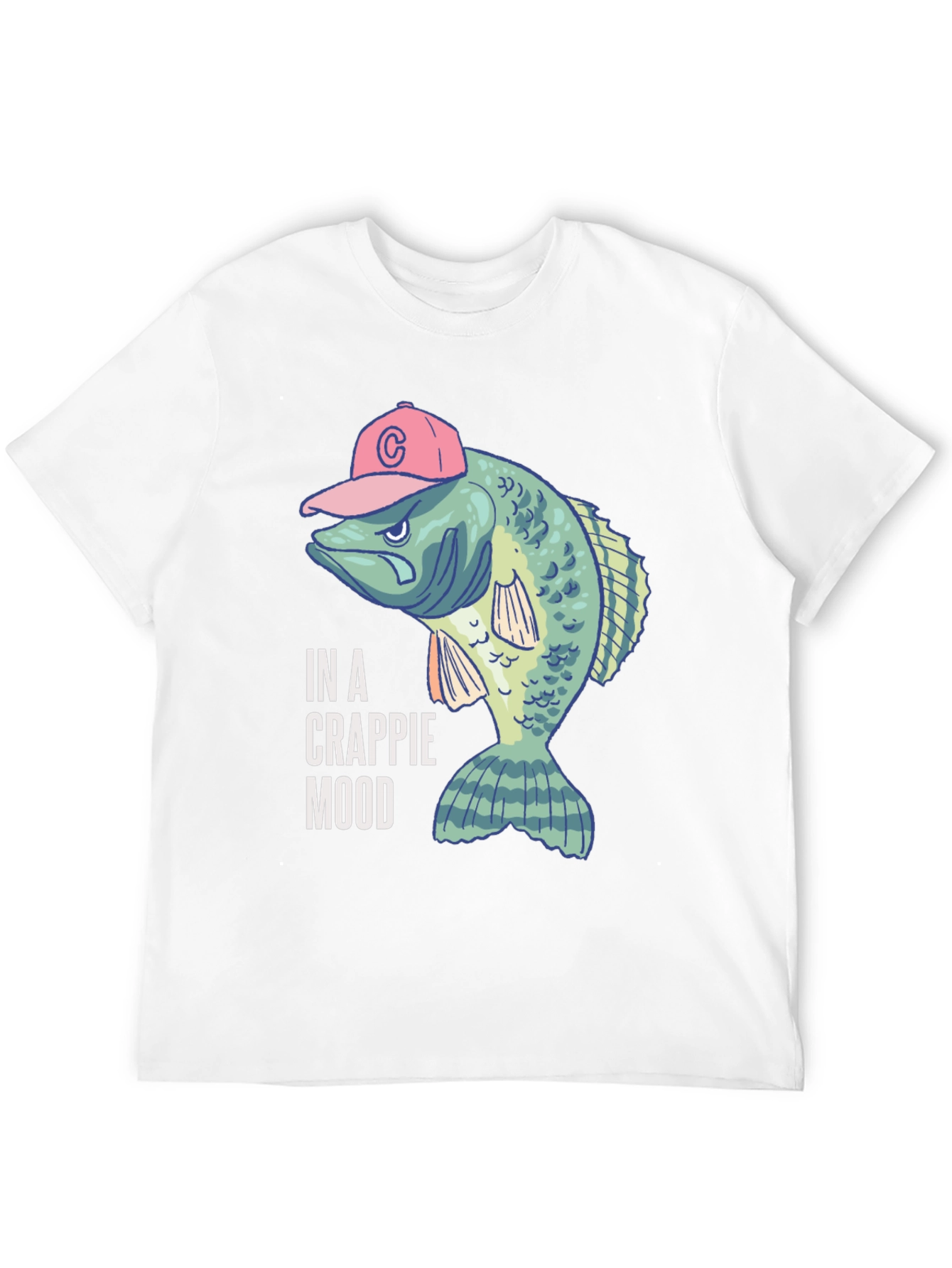 In a Crappie Mood Fishing T-Shirt