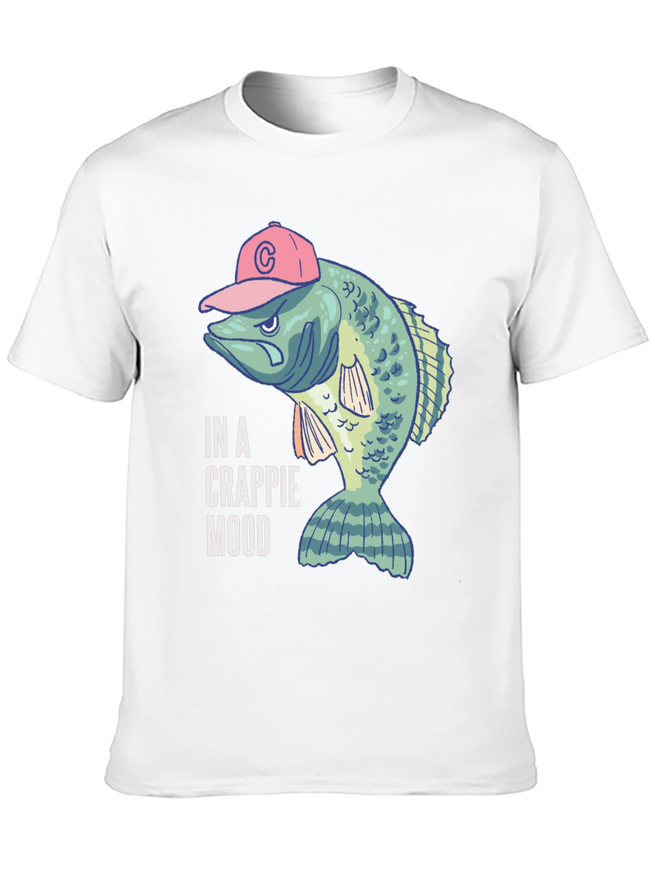 In a Crappie Mood Fishing T-Shirt