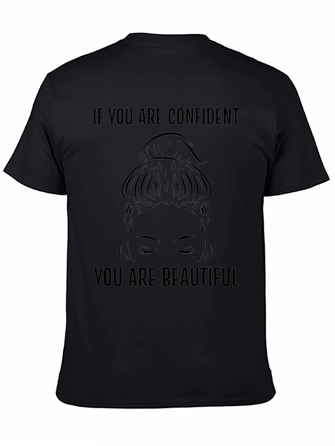 Confident Is Beautiful Graphic Tee