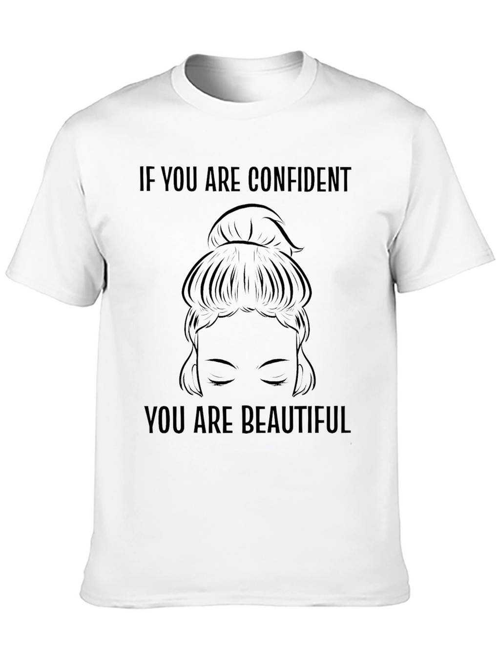 Confident Is Beautiful Graphic Tee