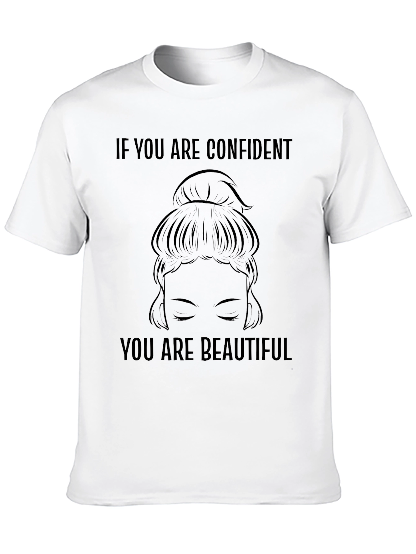 Confident Is Beautiful Graphic Tee