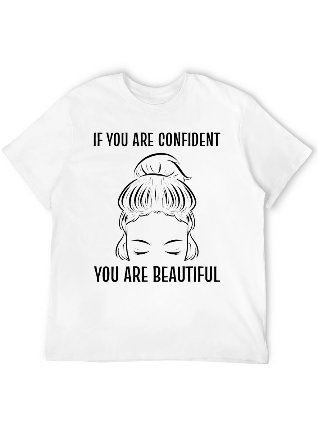 Confident Is Beautiful Graphic Tee