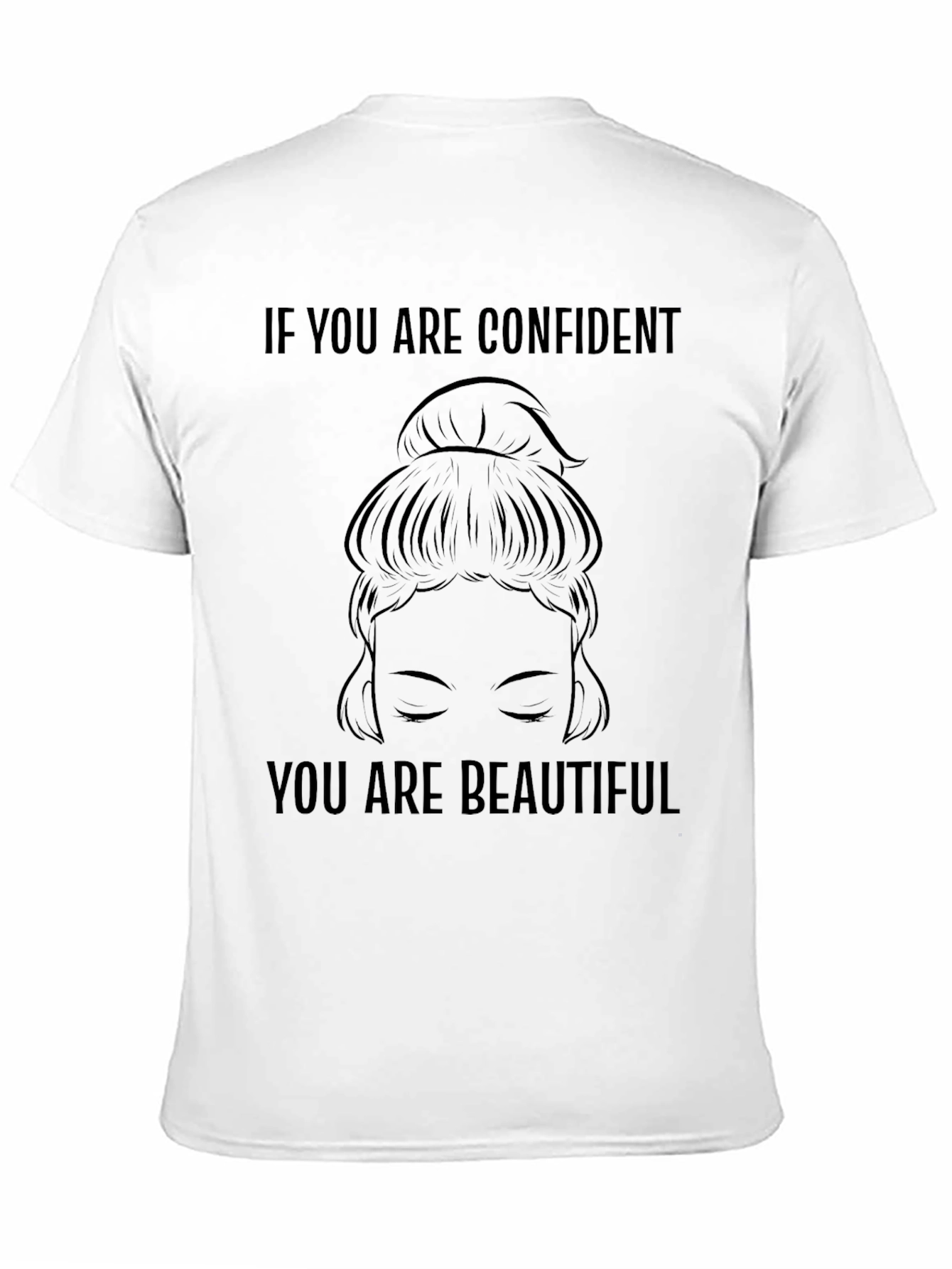Confident Is Beautiful Graphic Tee