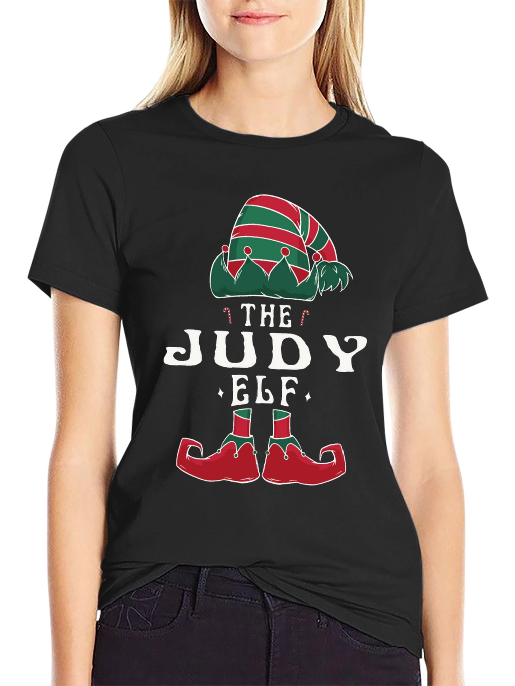 Judy Elf Christmas T-Shirt