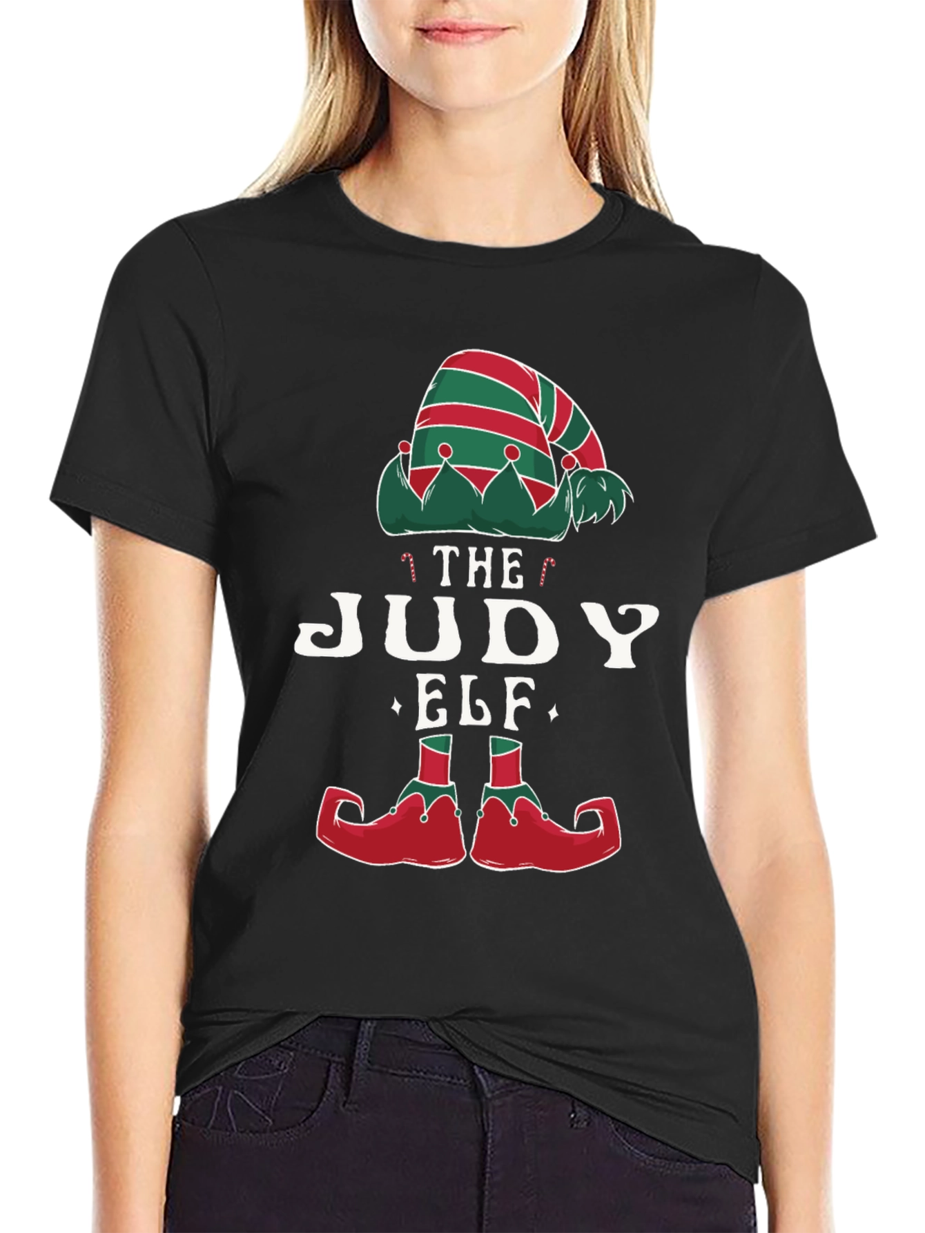 Judy Elf Christmas T-Shirt
