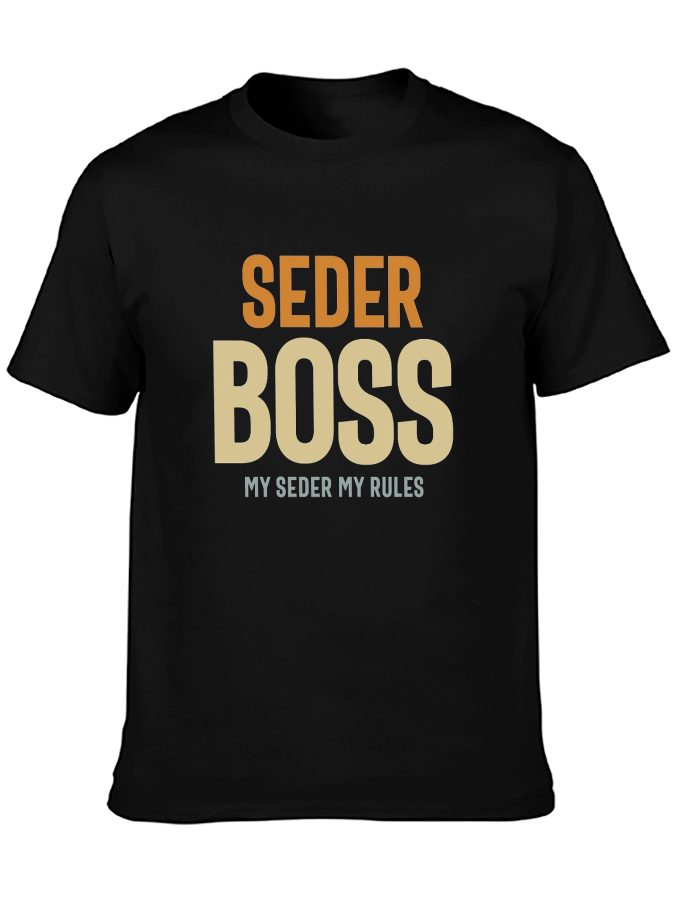 Seder Boss T-Shirt - Passover Humor Apparel