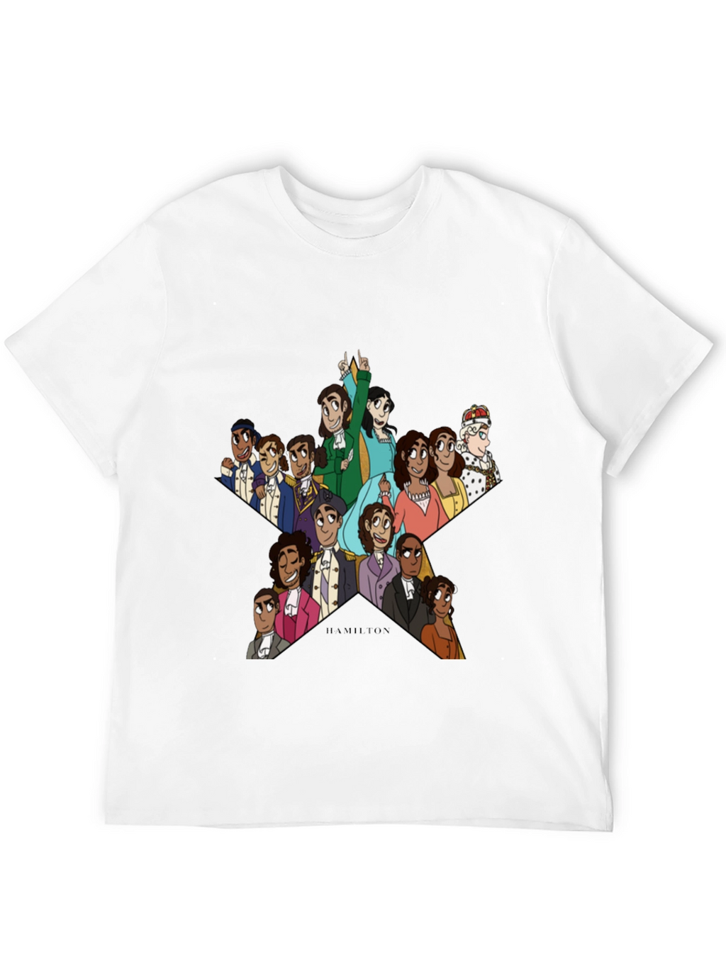 Hamilton Musical Graphic T-Shirt
