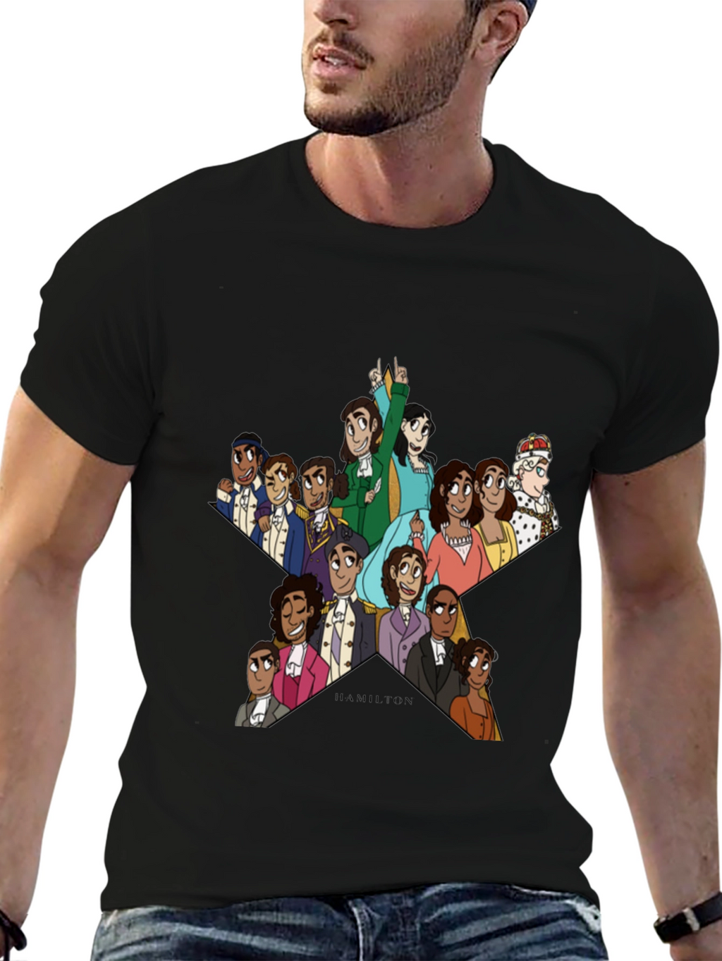 Hamilton Musical Graphic T-Shirt