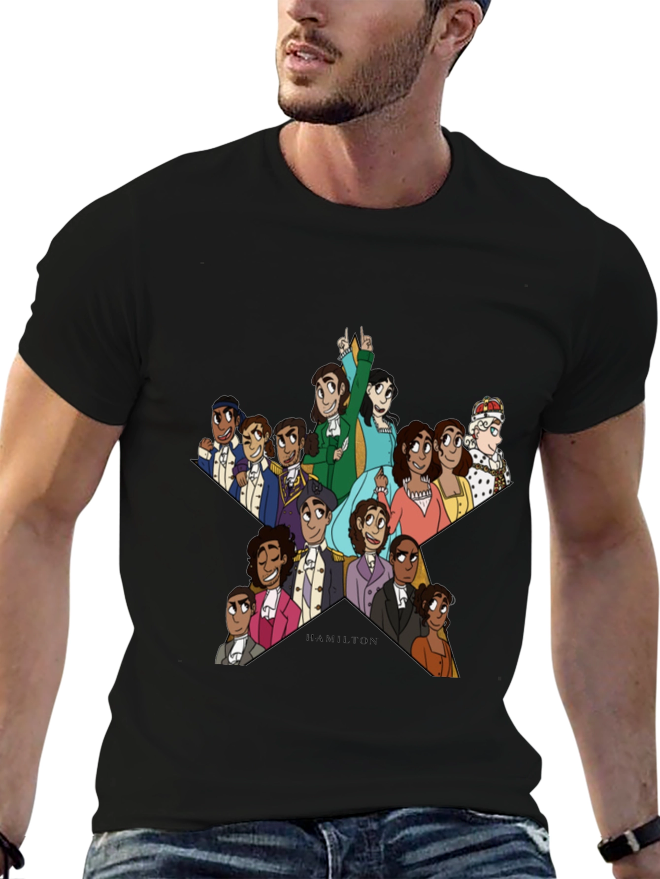 Hamilton Musical Graphic T-Shirt