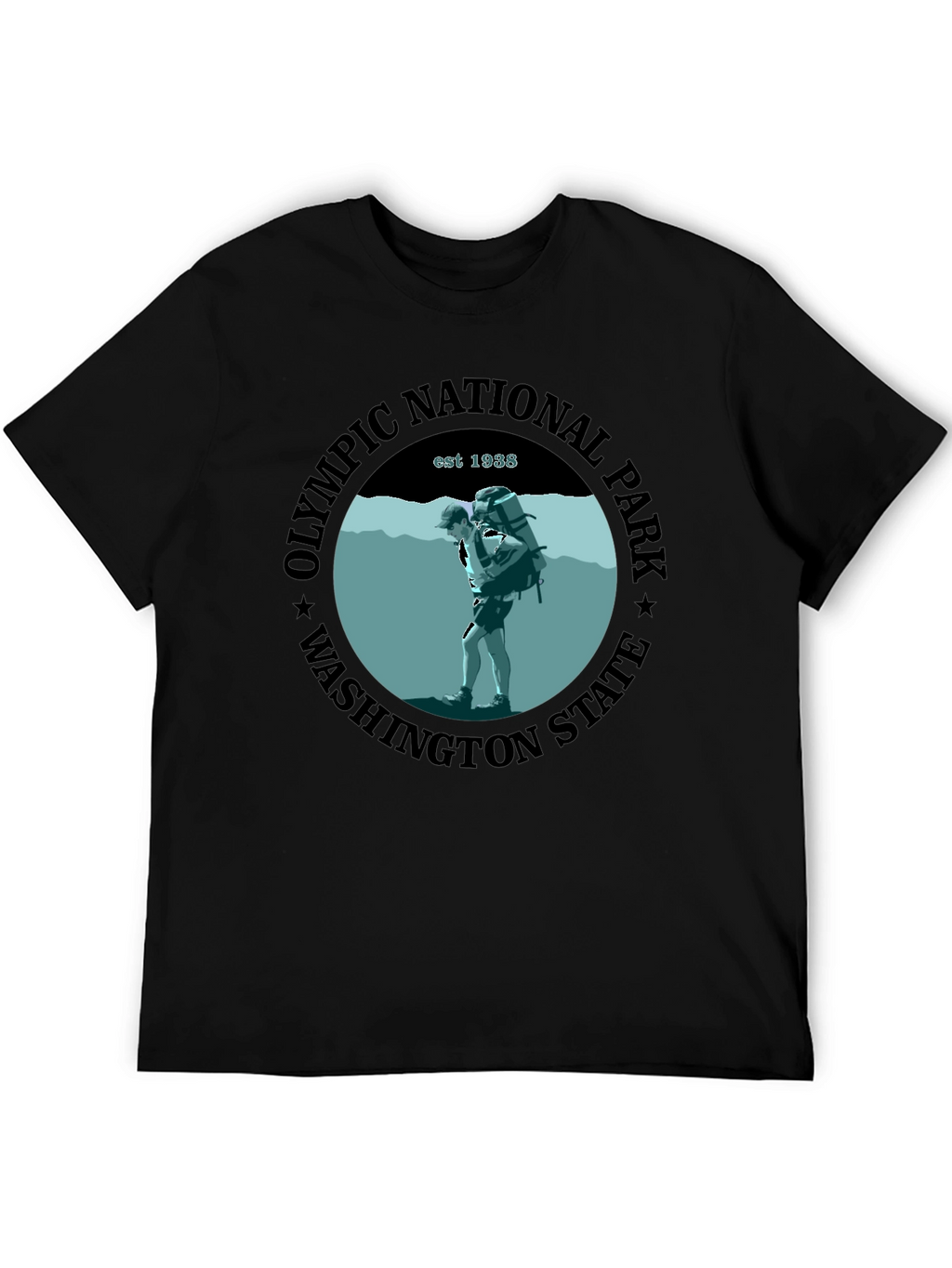 Olympic National Park T-Shirt - Washington State Est. 1938