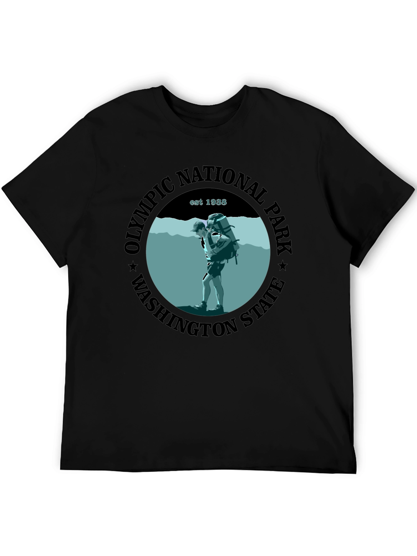 Olympic National Park T-Shirt - Washington State Est. 1938