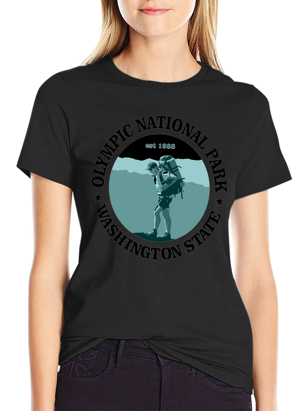 Olympic National Park T-Shirt - Washington State Est. 1938