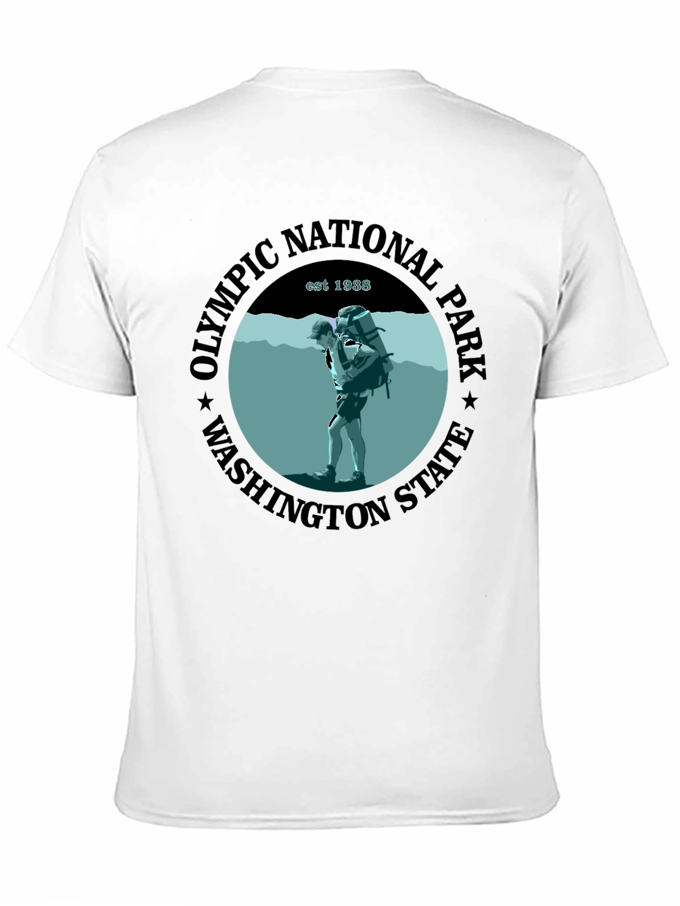 Olympic National Park T-Shirt - Washington State Est. 1938