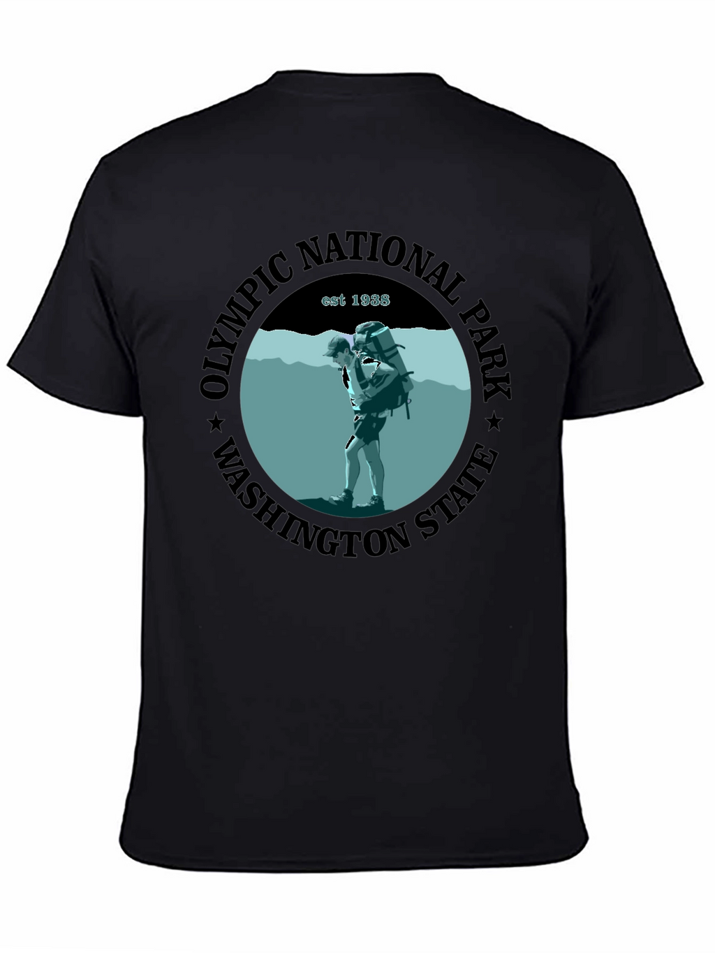 Olympic National Park T-Shirt - Washington State Est. 1938