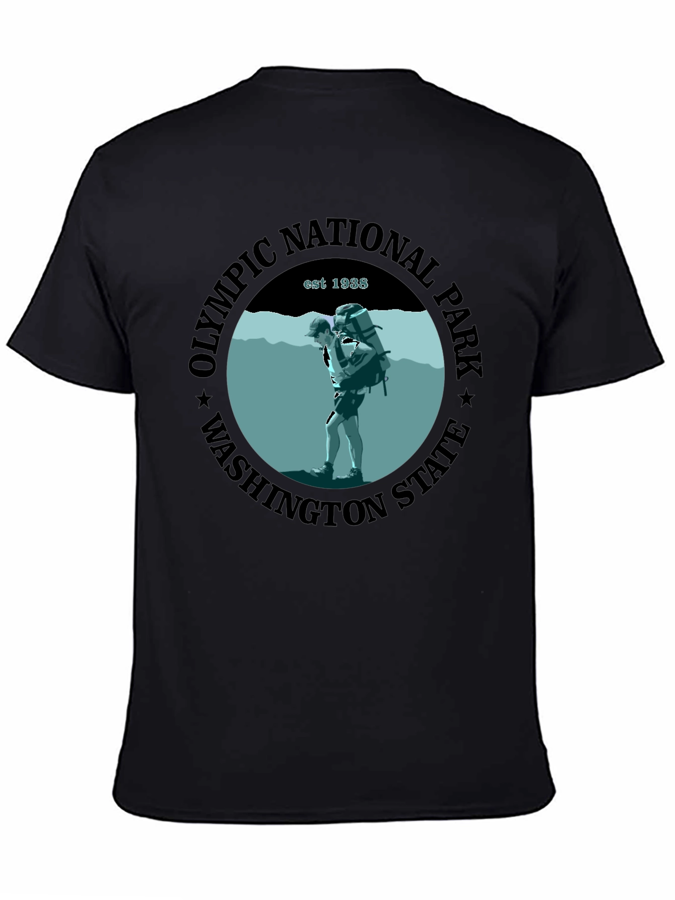 Olympic National Park T-Shirt - Washington State Est. 1938