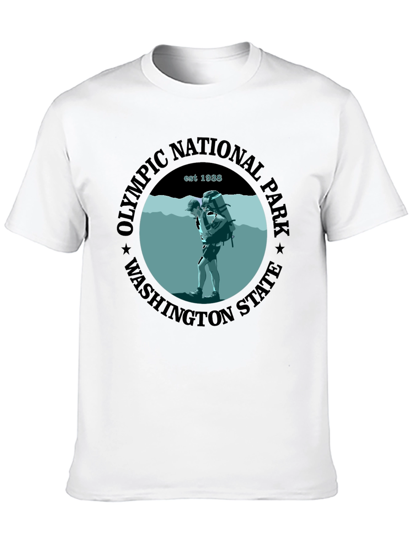 Olympic National Park T-Shirt - Washington State Est. 1938