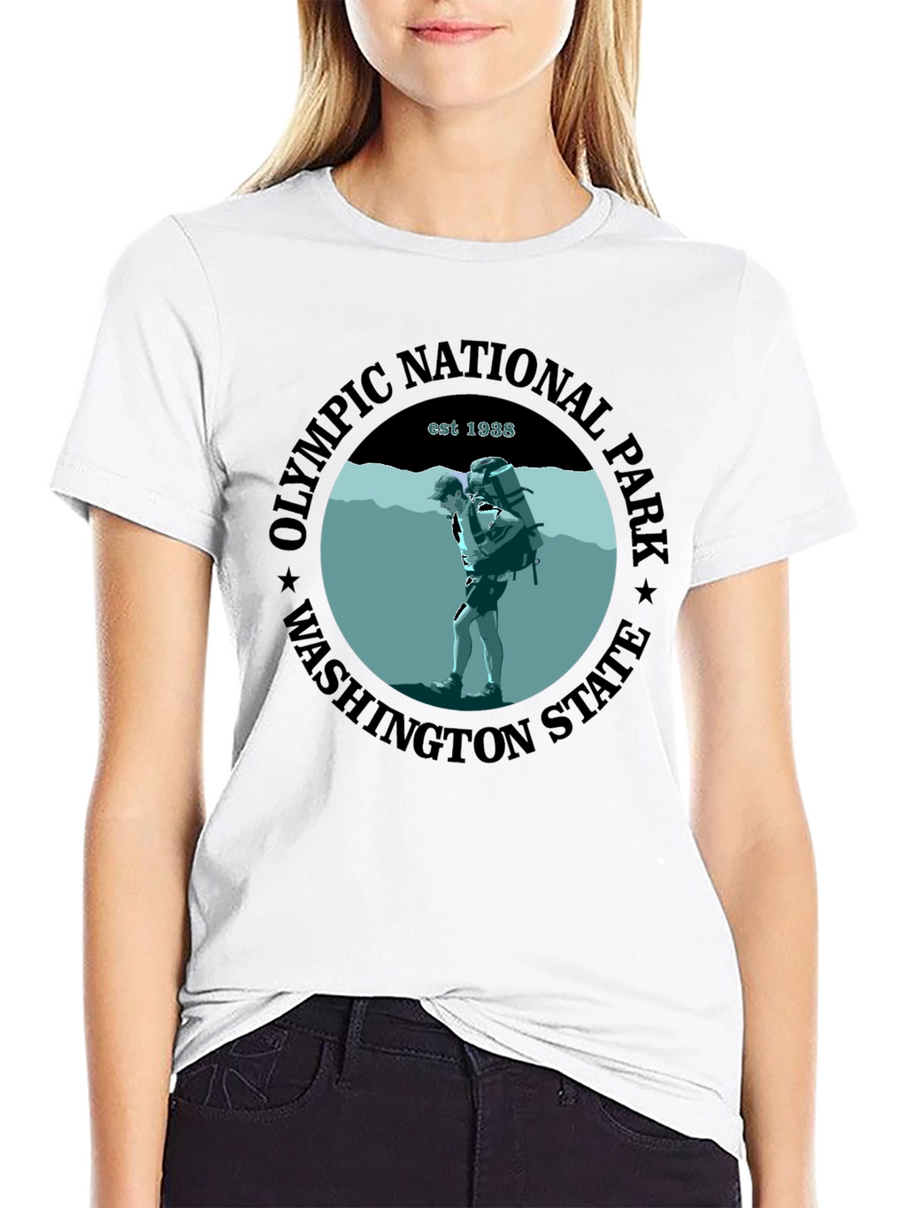 Olympic National Park T-Shirt - Washington State Est. 1938