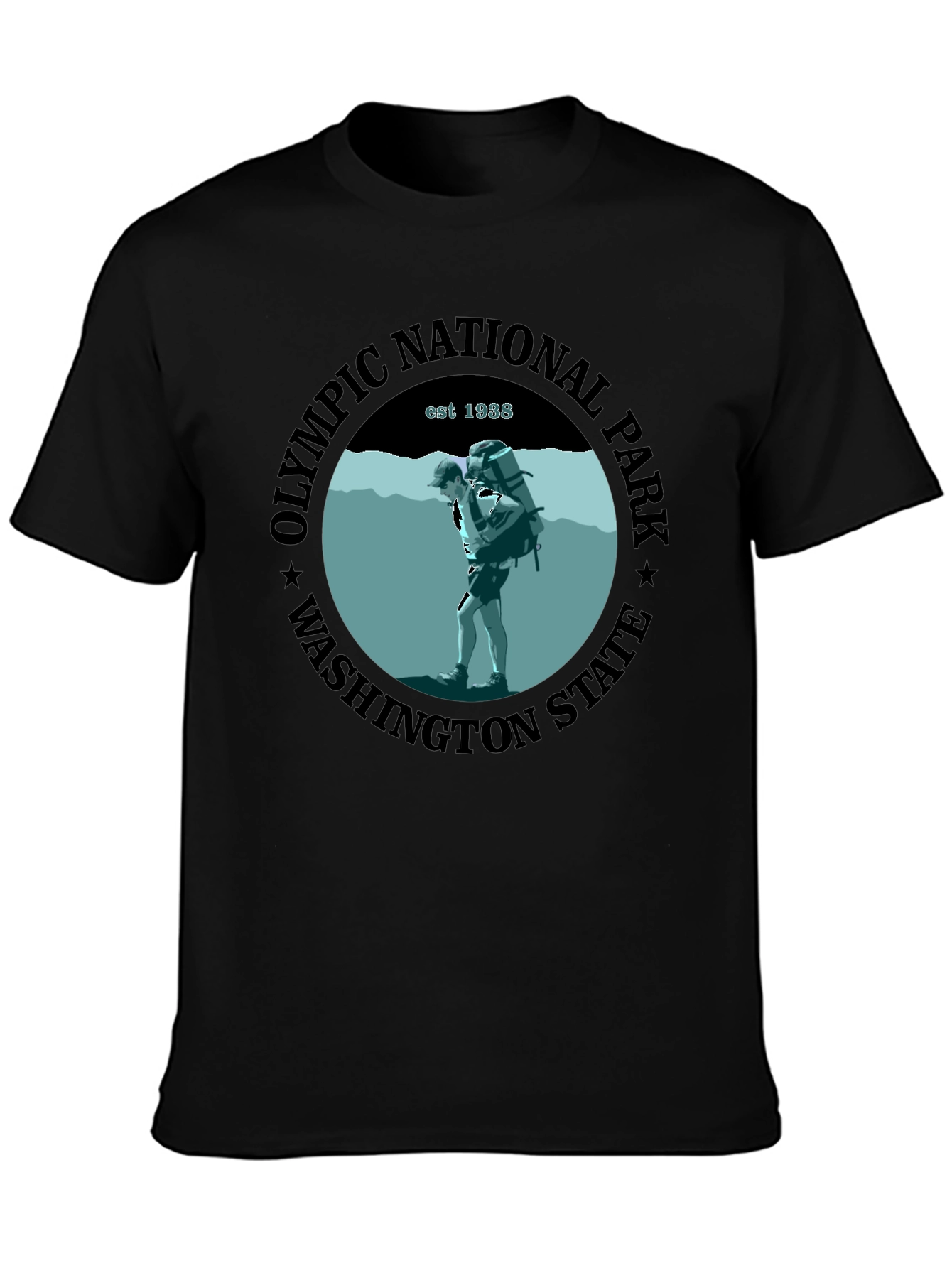 Olympic National Park T-Shirt - Washington State Est. 1938