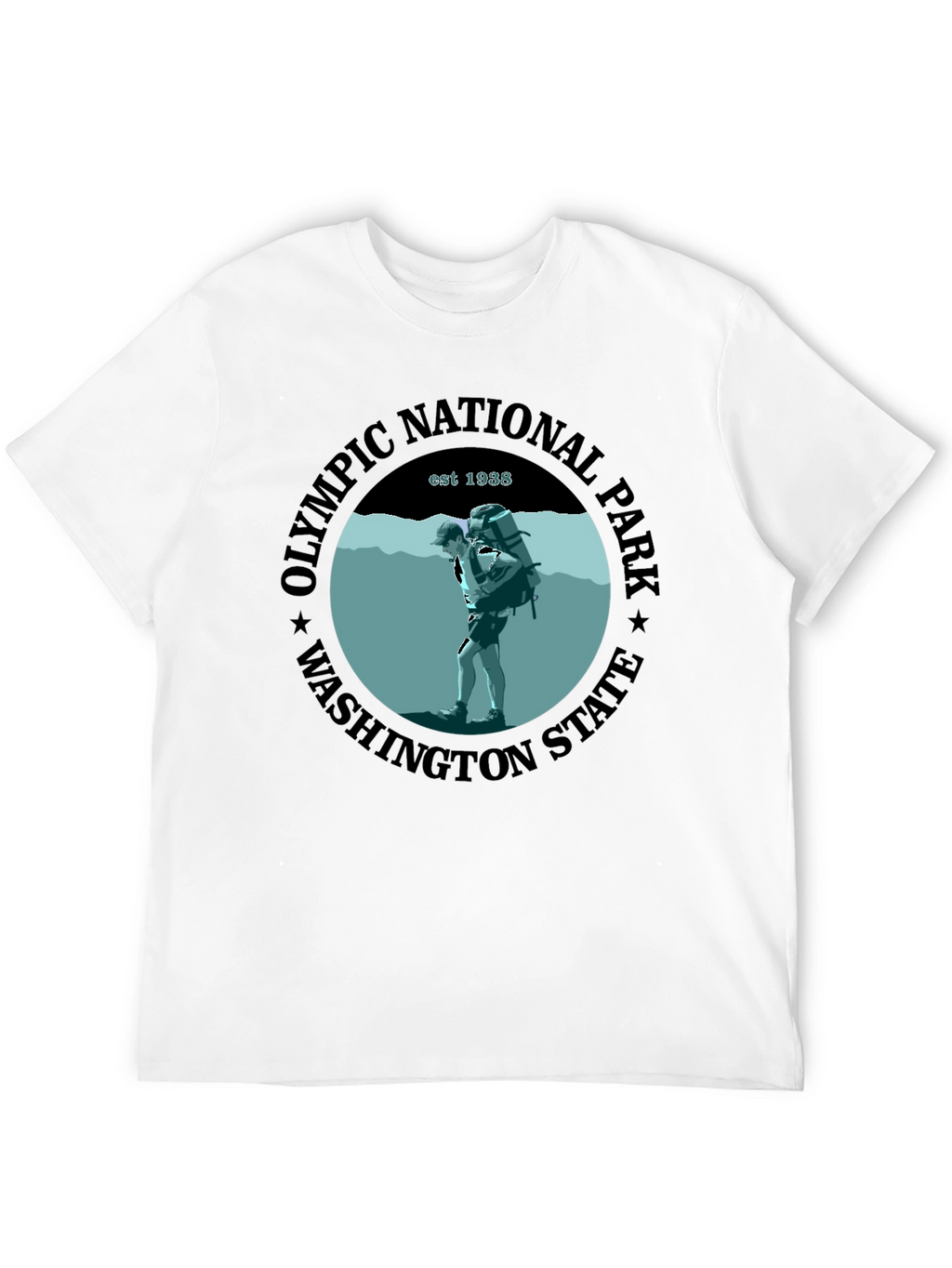 Olympic National Park T-Shirt - Washington State Est. 1938