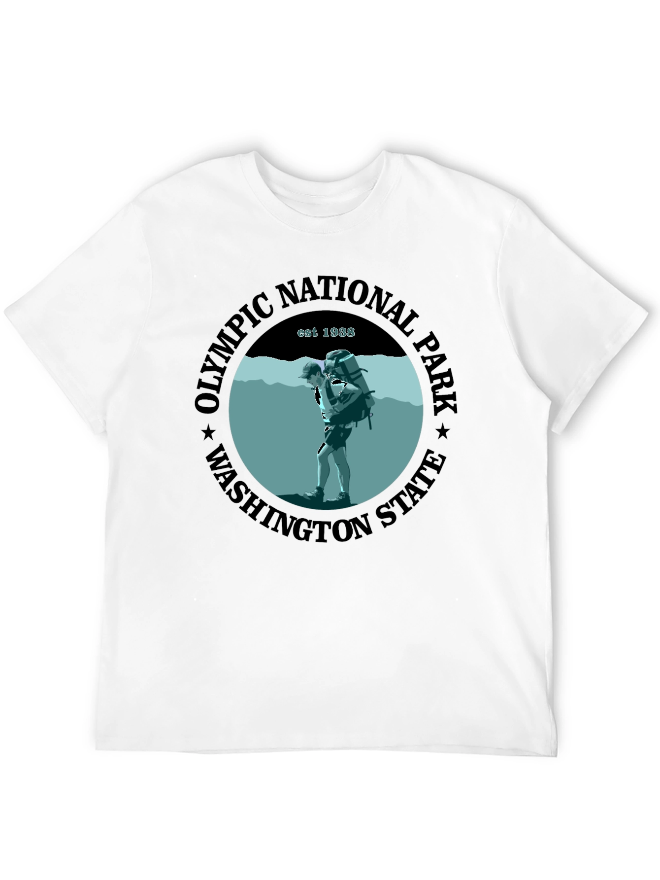 Olympic National Park T-Shirt - Washington State Est. 1938
