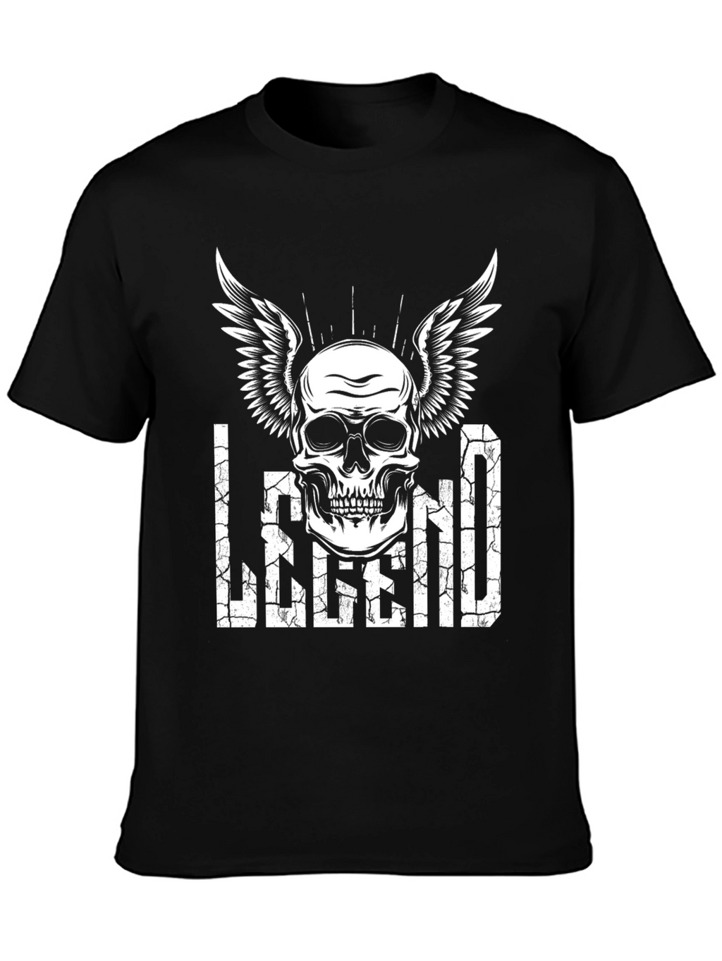 Legend Skull Winged T-Shirt