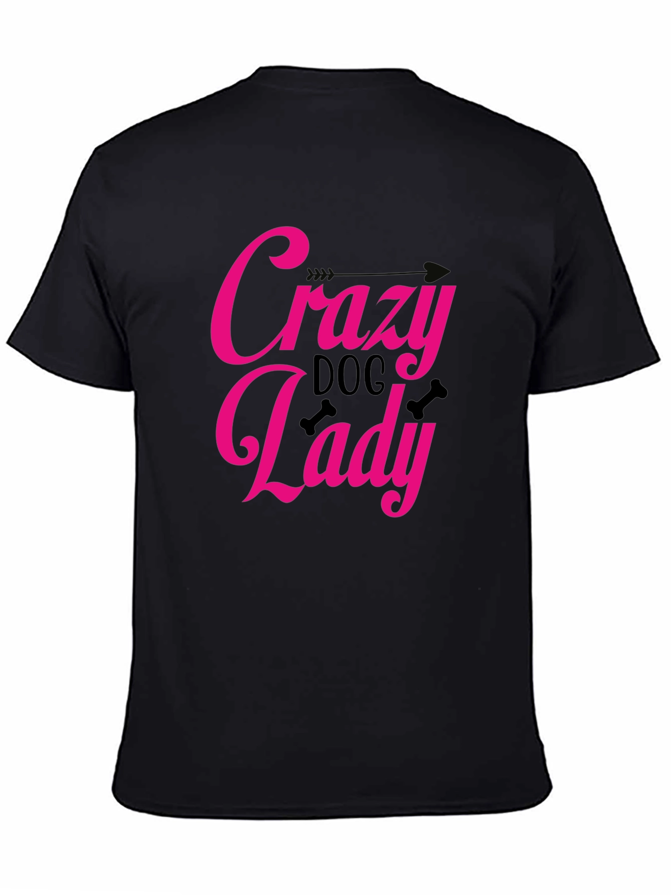 Crazy Dog Lady Graphic T-Shirt