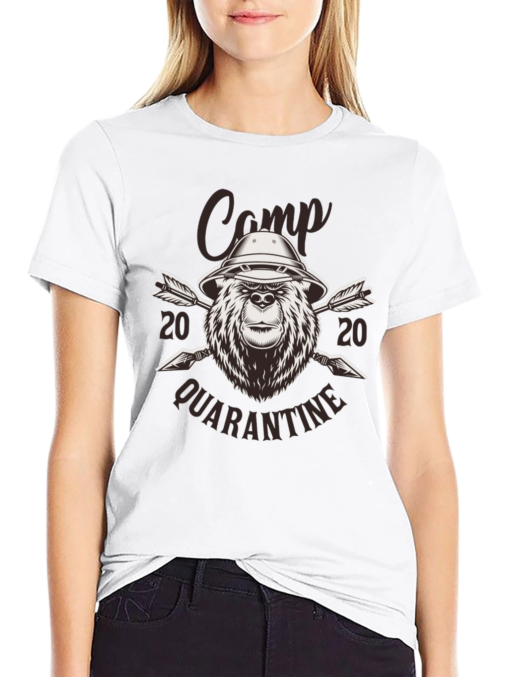 Camp Quarantine Bear T-Shirt