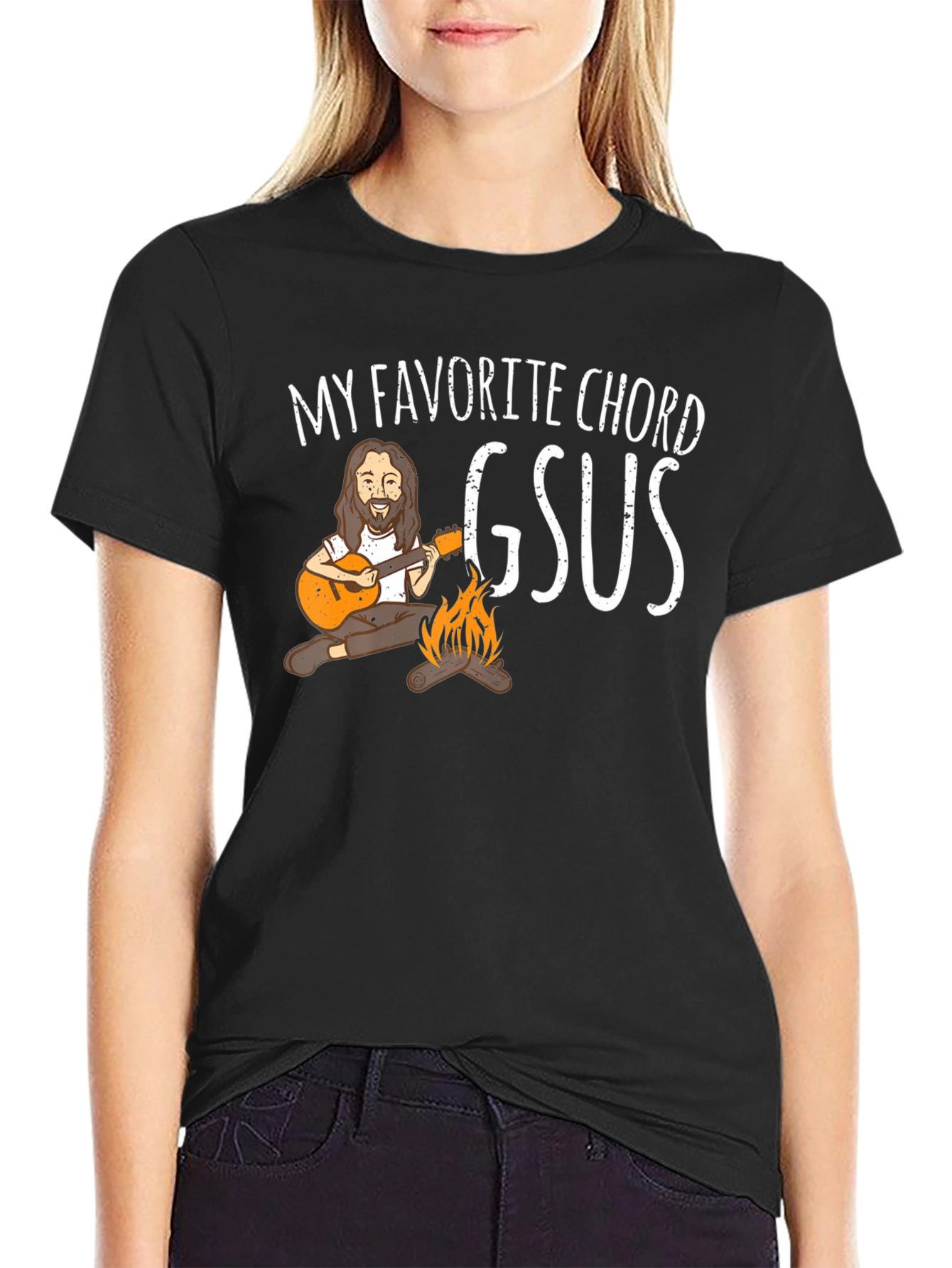 My Favorite Chord GSUS T-Shirt - Music & Jesus