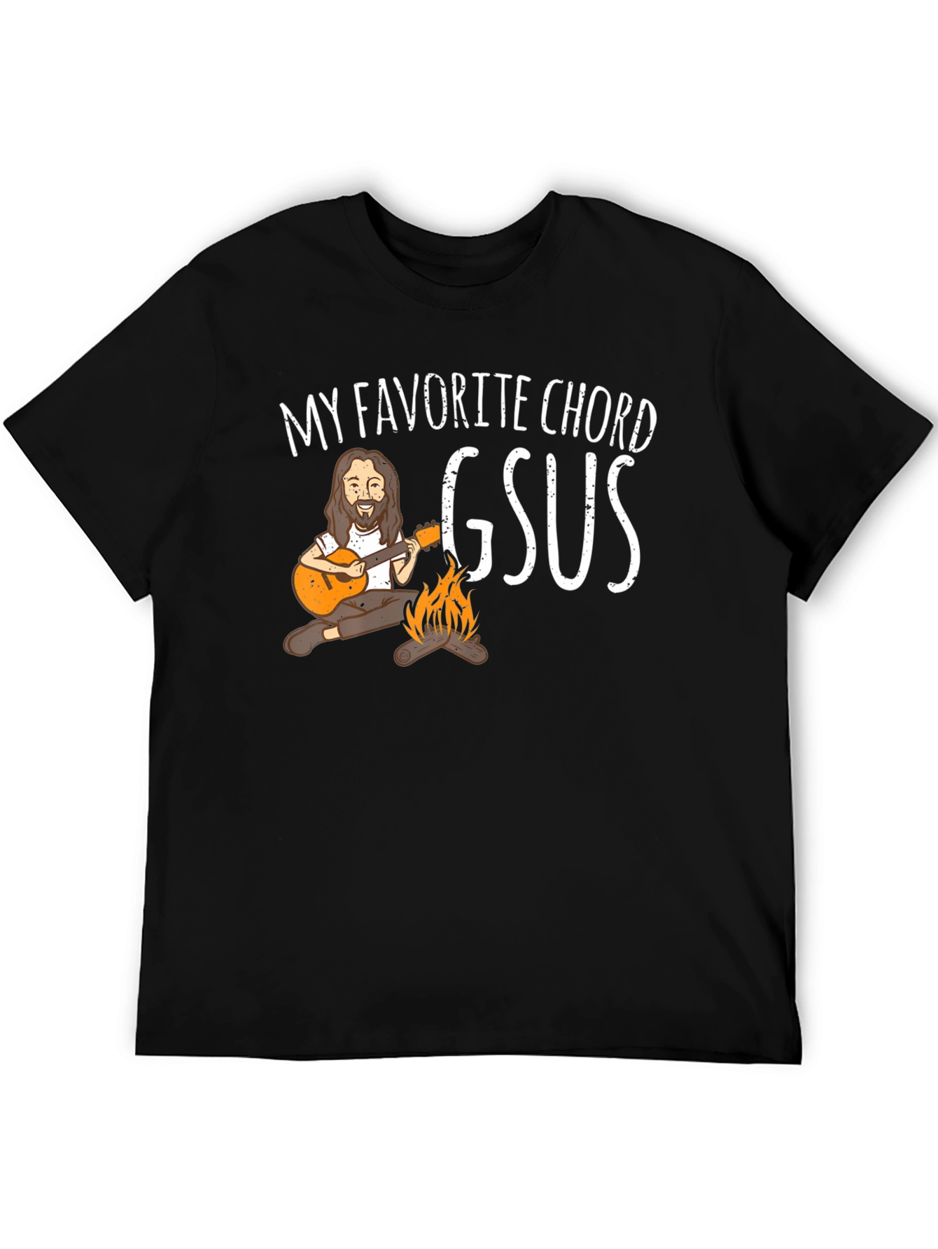 My Favorite Chord GSUS T-Shirt - Music & Jesus