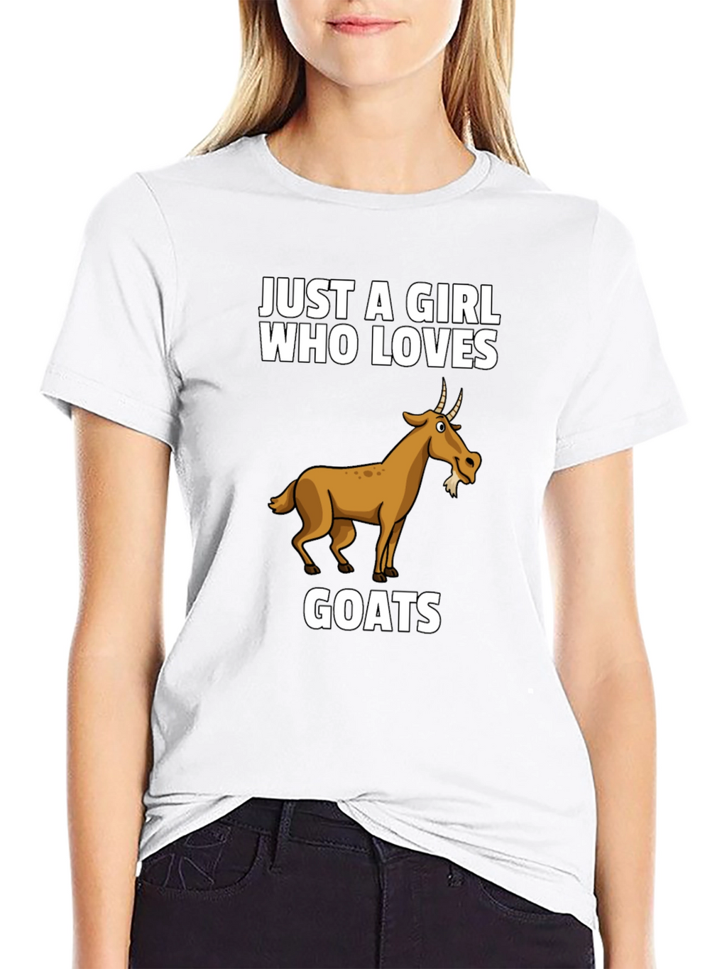 Just A Girl Who Loves Goats T-Shirt