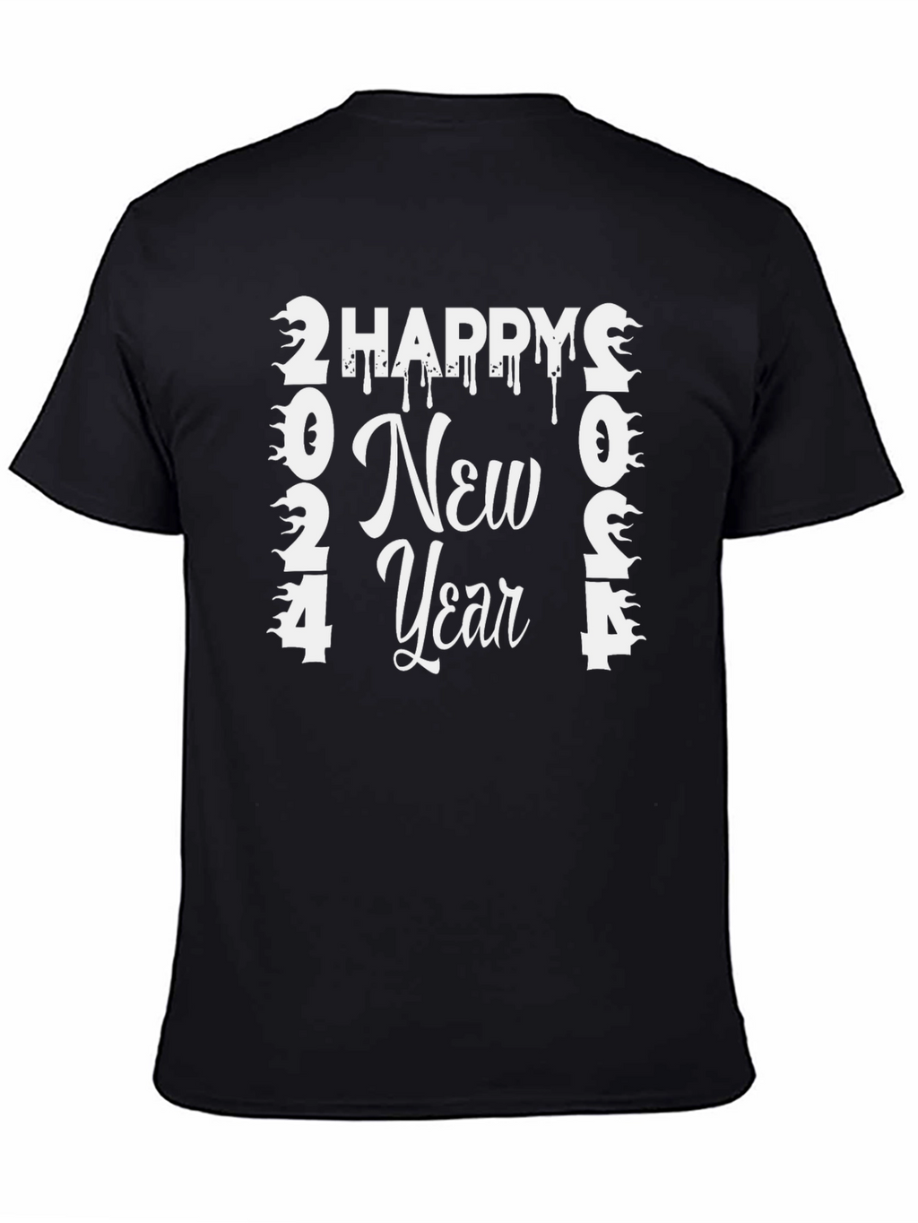 Happy New Year 2024 Graphic T-Shirt