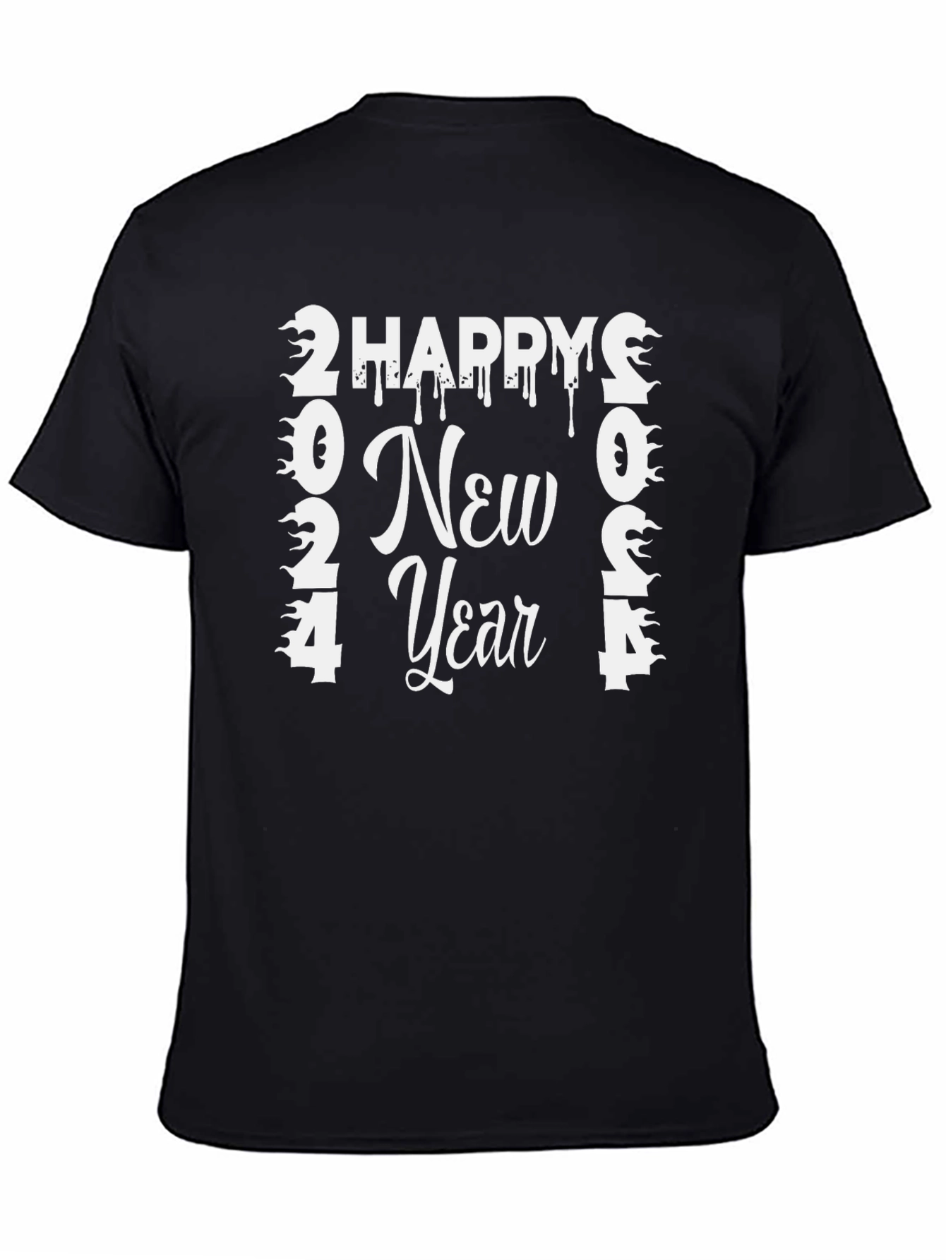 Happy New Year 2024 Graphic T-Shirt