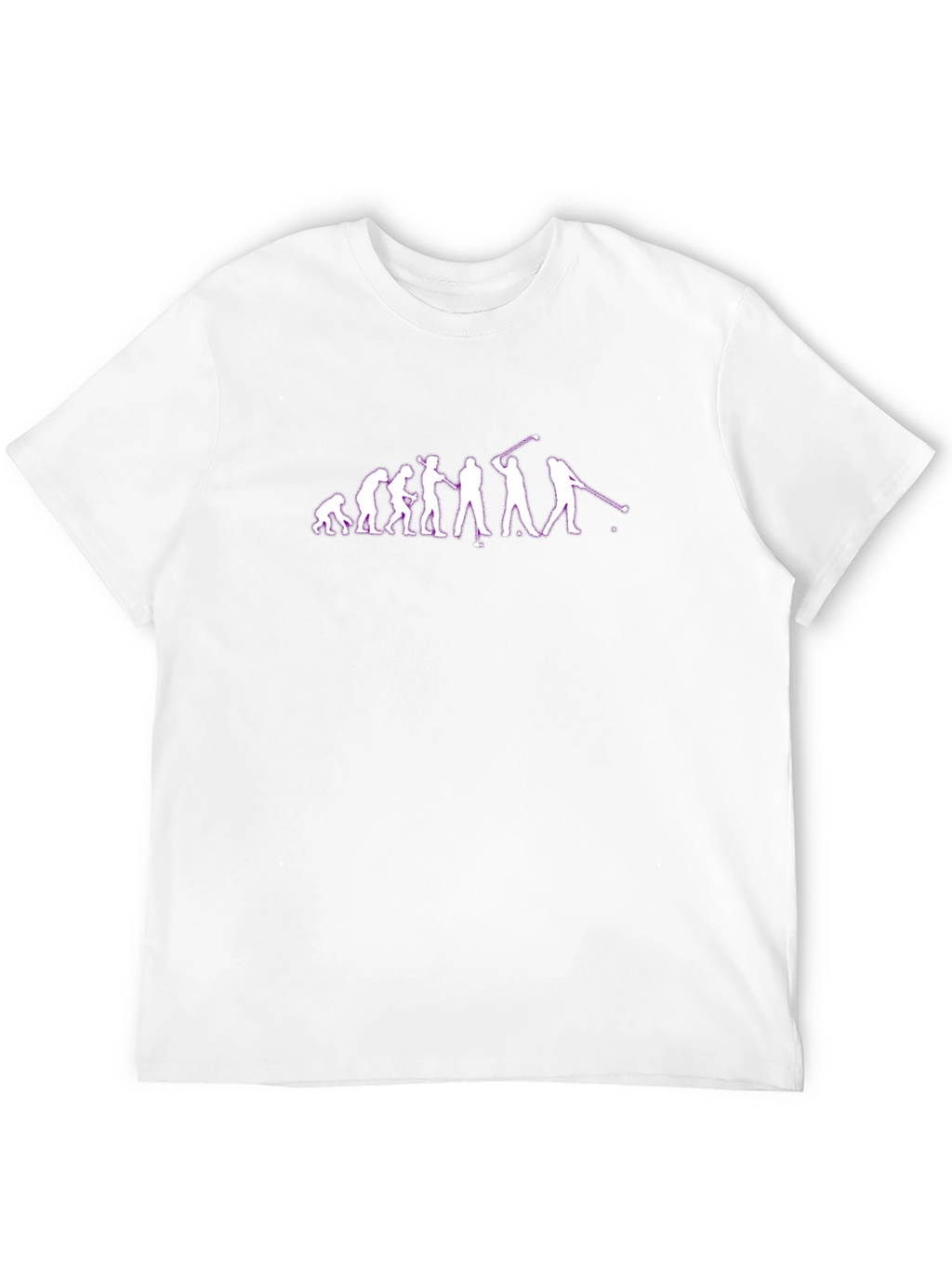 Golf Evolution T-Shirt - Black Casual Tee