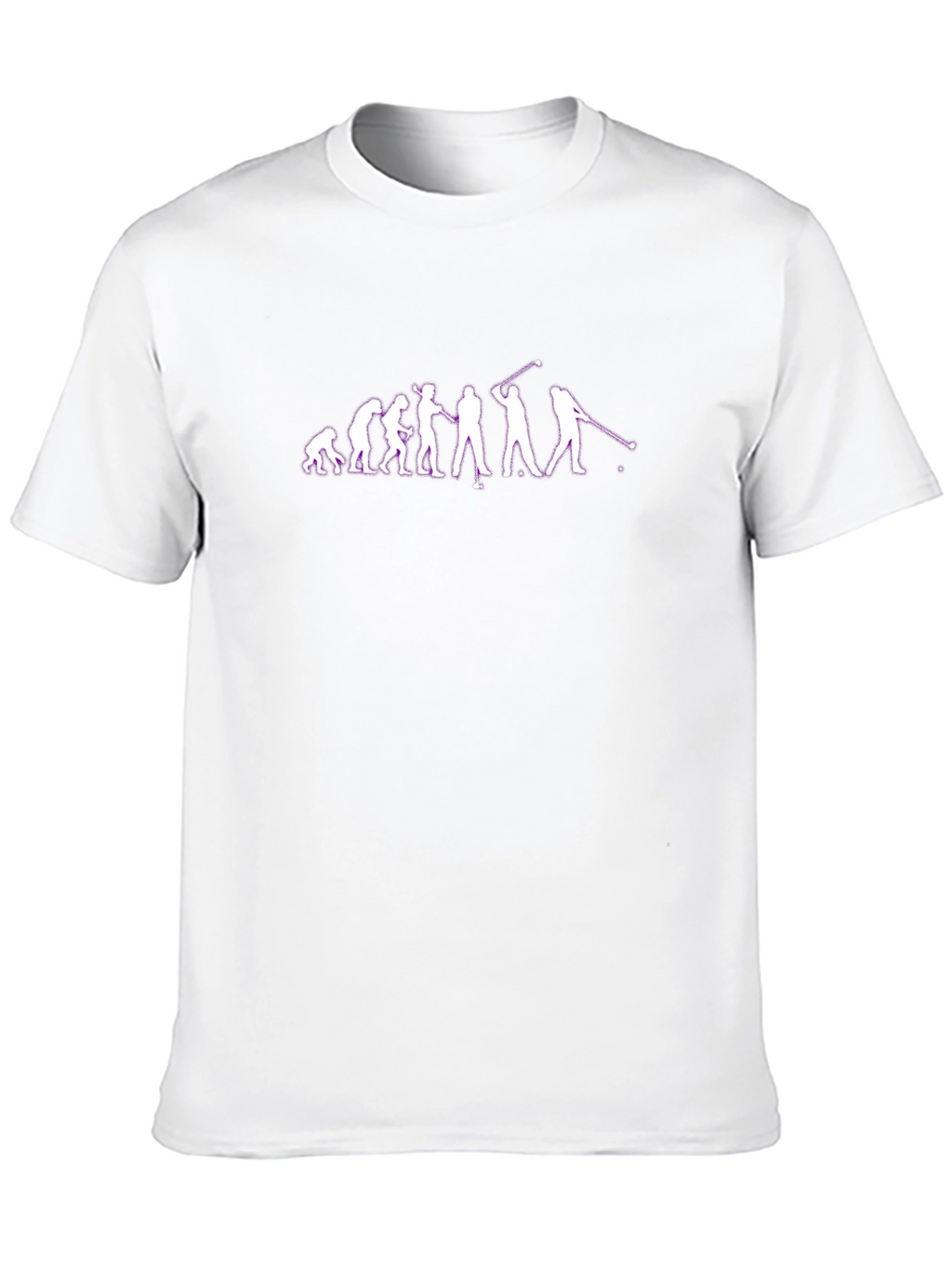 Golf Evolution T-Shirt - Black Casual Tee
